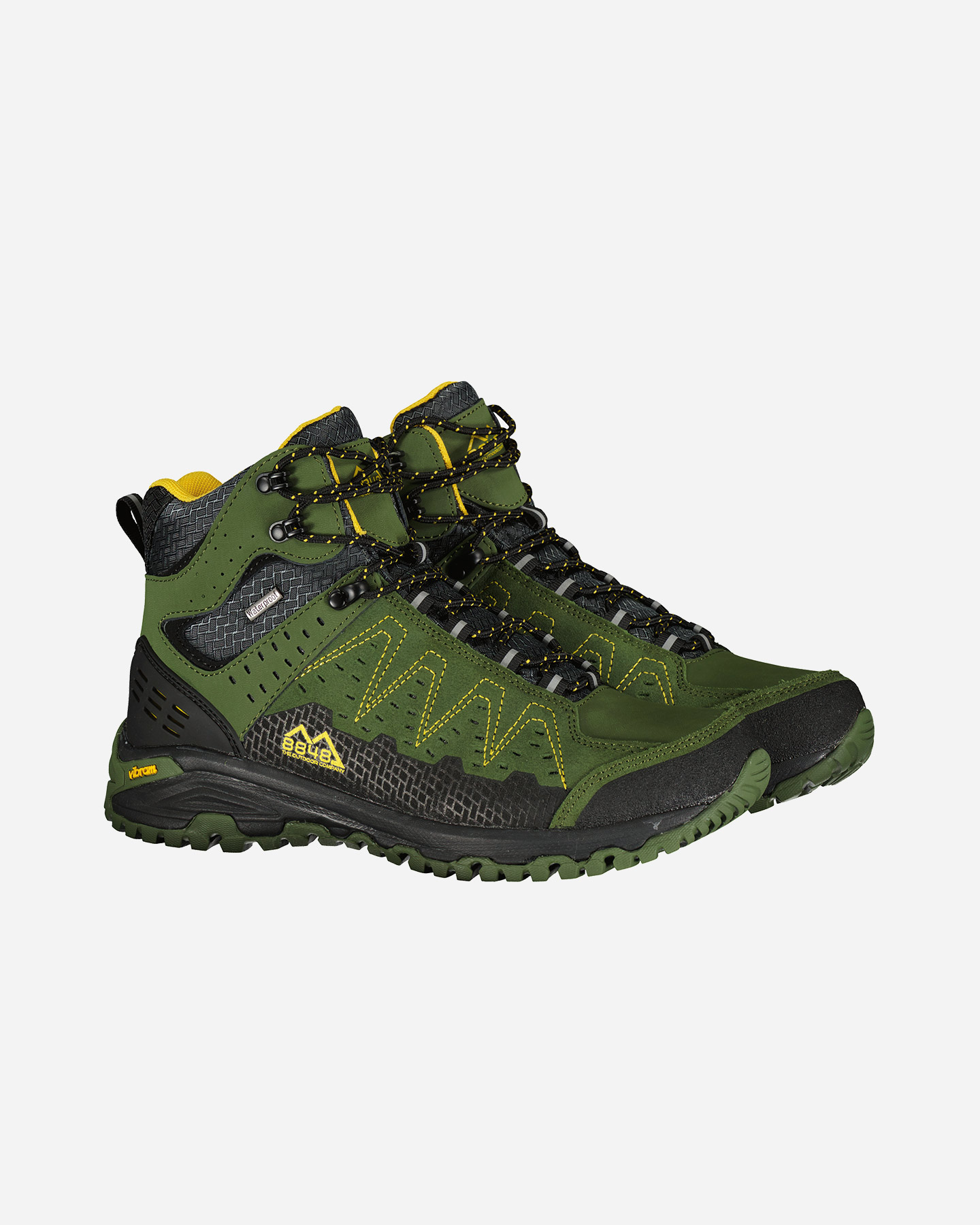 Scarpe escursionismo 8848 MID WP M - Verde - 1 | Cisalfa Sport