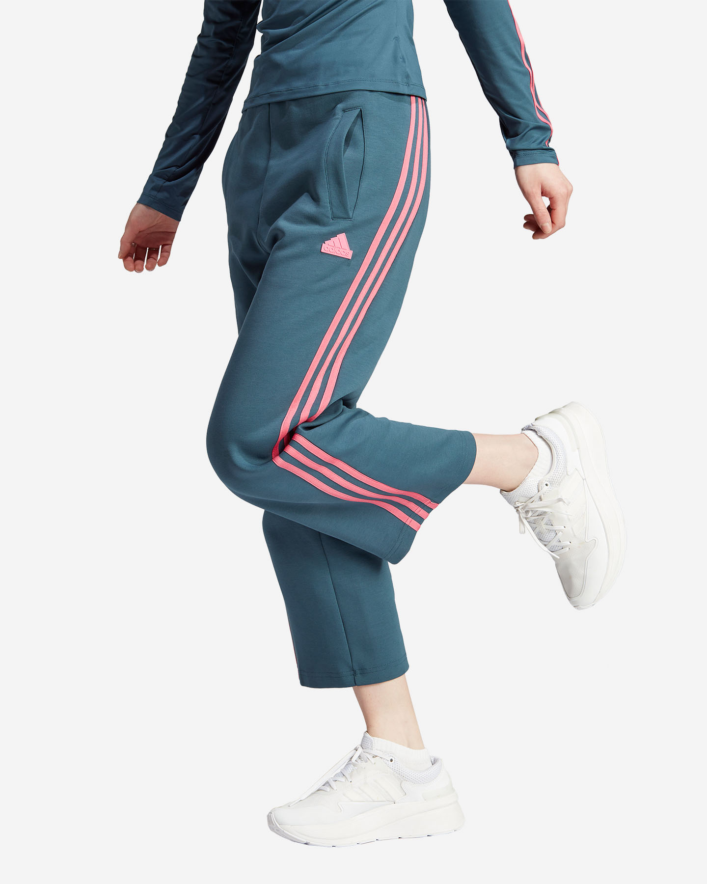 Pantalone ADIDAS 3 STRIPES W - Blu - 1 | Cisalfa Sport
