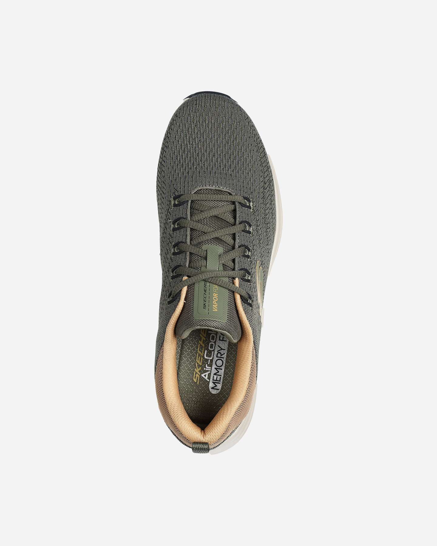 Scarpe sneakers SKECHERS VAPOR FOAM M - Verde - 3 | Cisalfa Sport