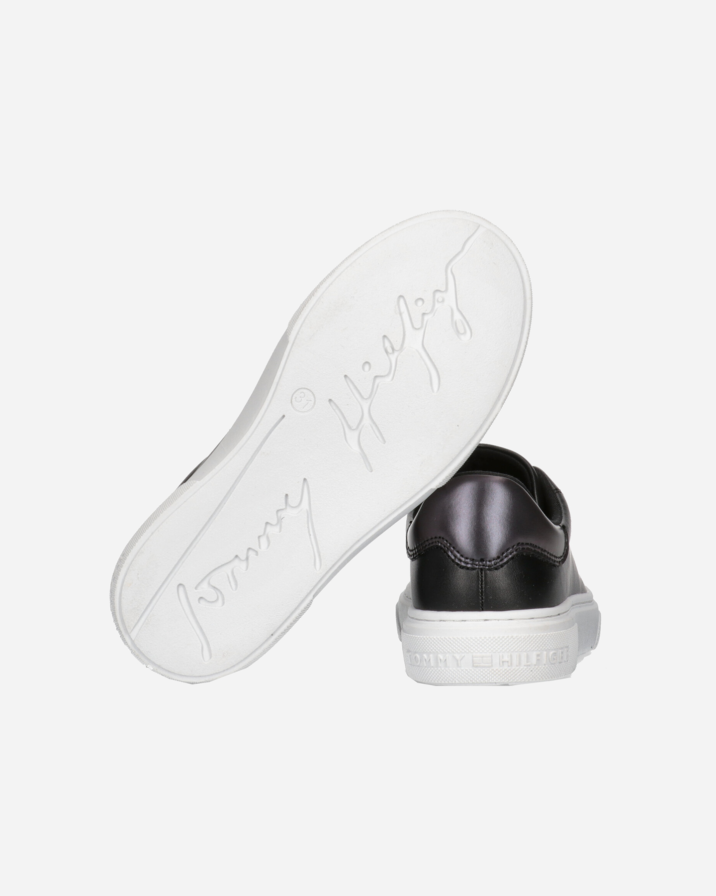 Scarpe sneakers TOMMY HILFIGER KRISTAL J LOW GS JR - Nero - 2 | Cisalfa Sport