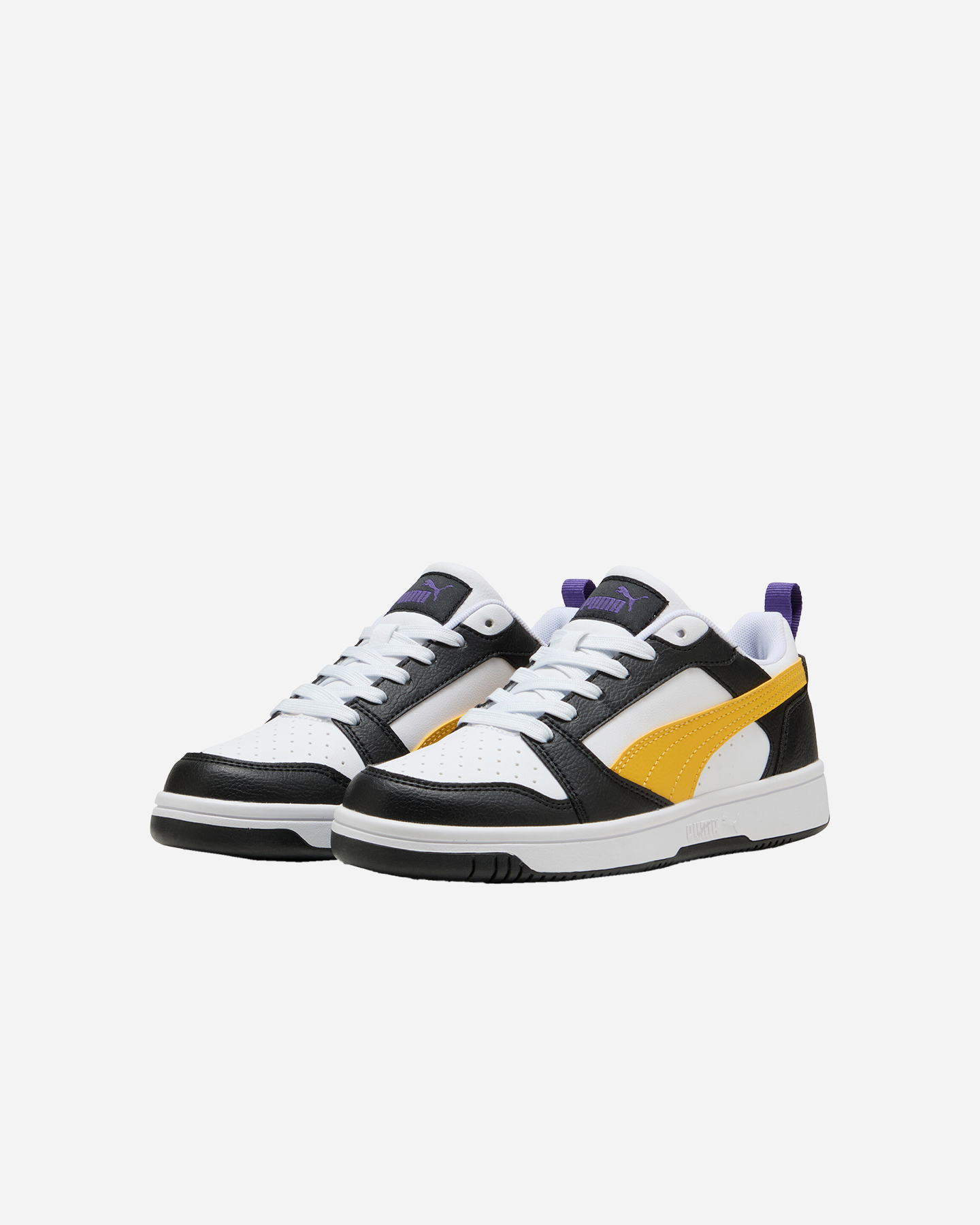 Scarpe sneakers PUMA REBOUND V6 LOW GS JR - Giallo - 1 | Cisalfa Sport