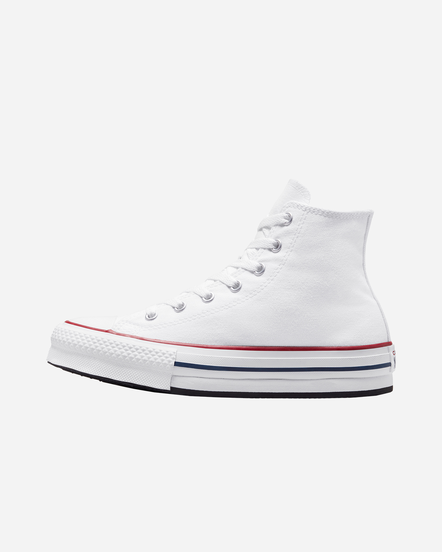 Scarpe sneakers CONVERSE CHUCK TAYLOR ALL STAR EVA LIFT PLAT GS JR - Bianco - 5 | Cisalfa Sport