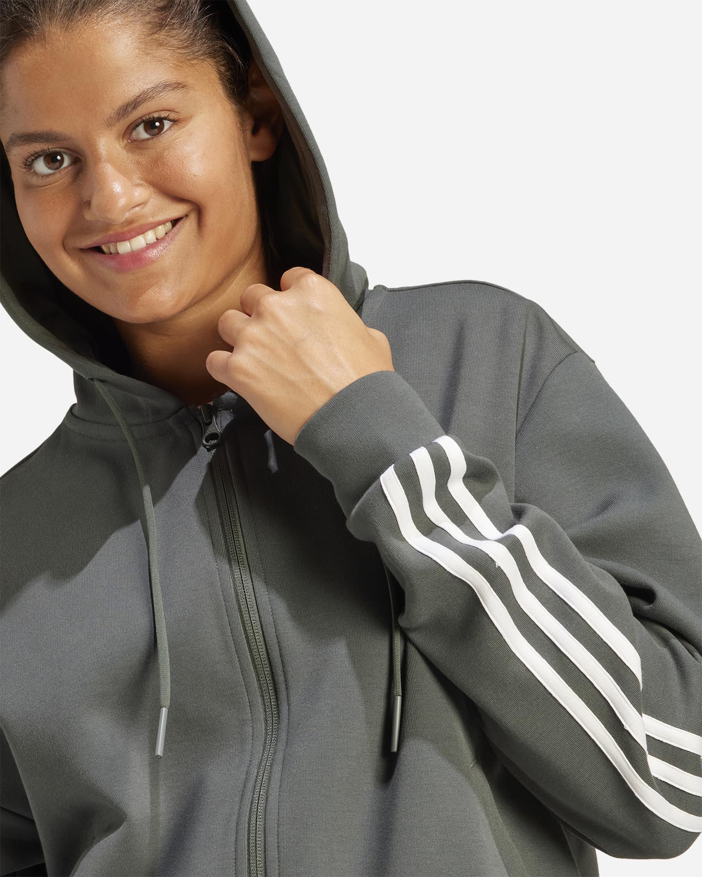 Felpa ADIDAS FUTURE ICONS W - Verde - 4 | Cisalfa Sport