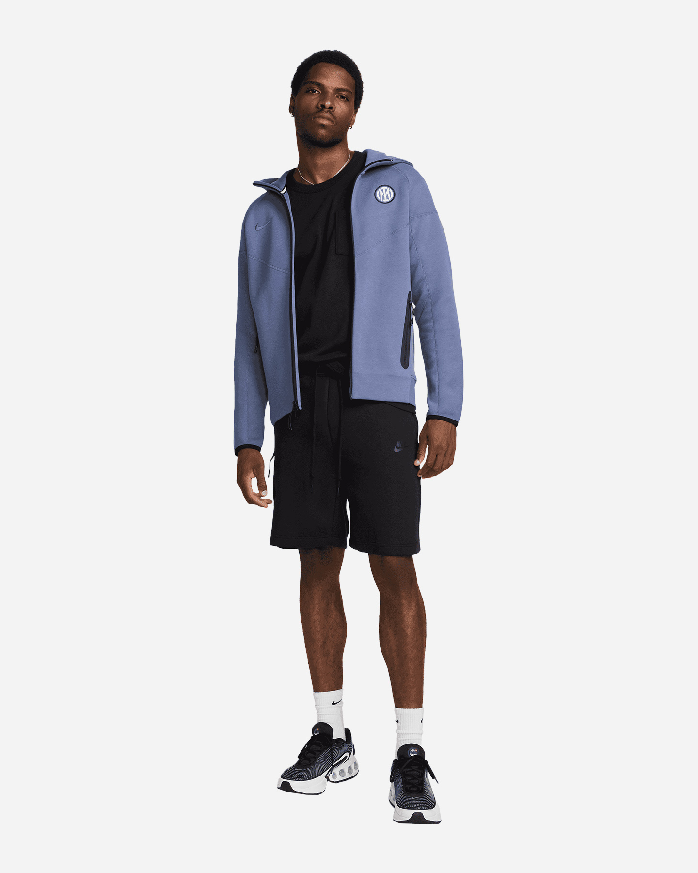 Abbigliamento calcio ufficiale NIKE INTER TECH FLEECE 24-25 M - Color mix - 3 | Cisalfa Sport