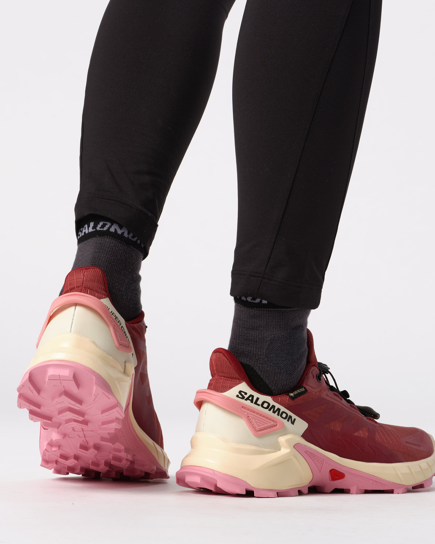 Scarpe trail SALOMON SUPERCROSS 4 GTX W - Rosa - 4 | Cisalfa Sport