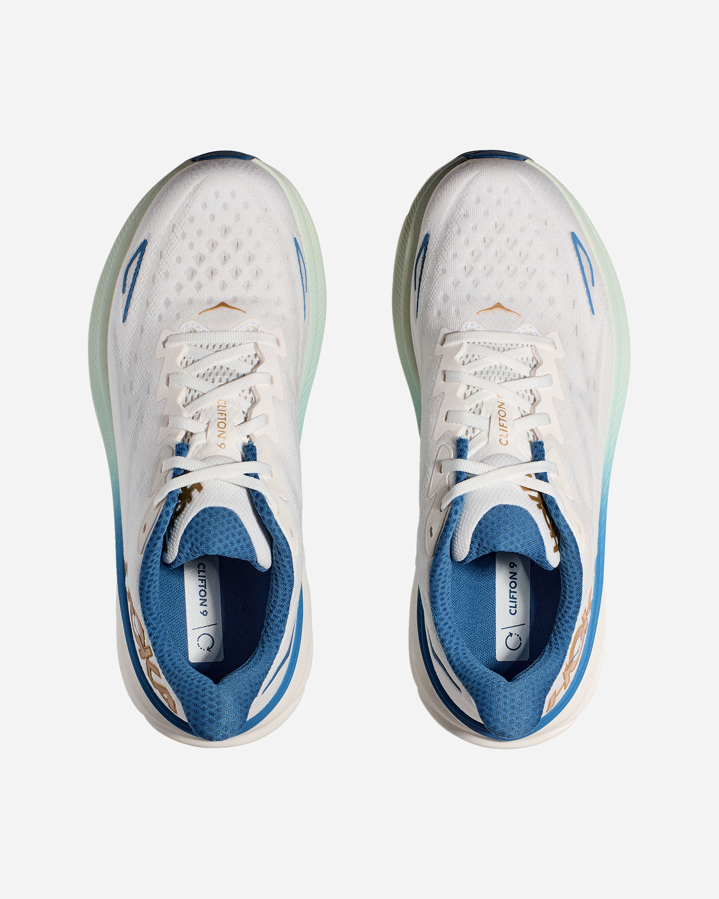 Scarpe running HOKA CLIFTON 9 M - Bianco - 3 | Cisalfa Sport
