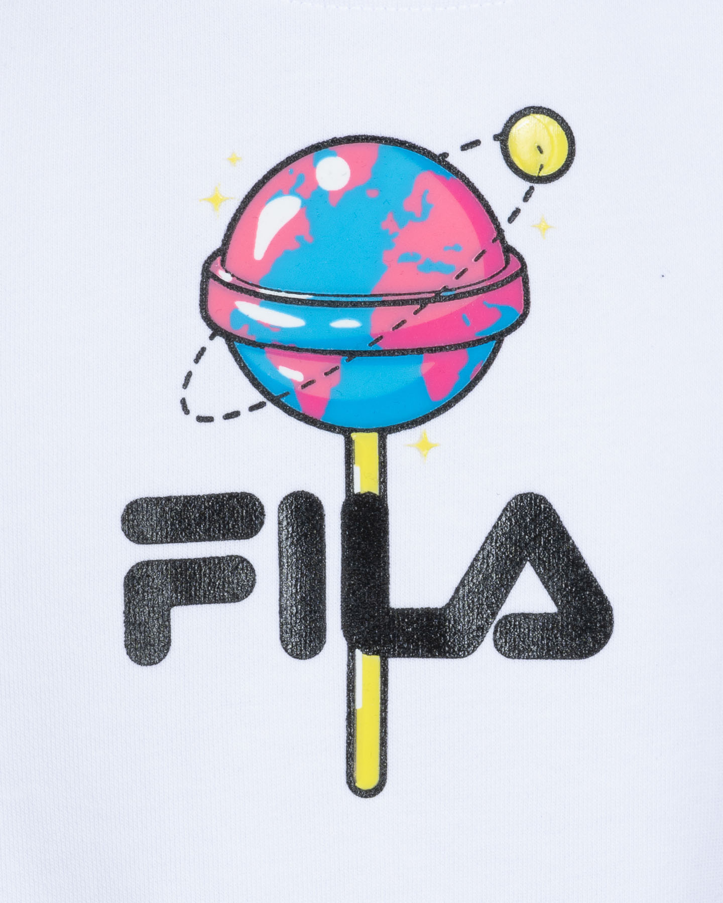 Felpa FILA SWEET WORLD JR - Bianco - 2 | Cisalfa Sport