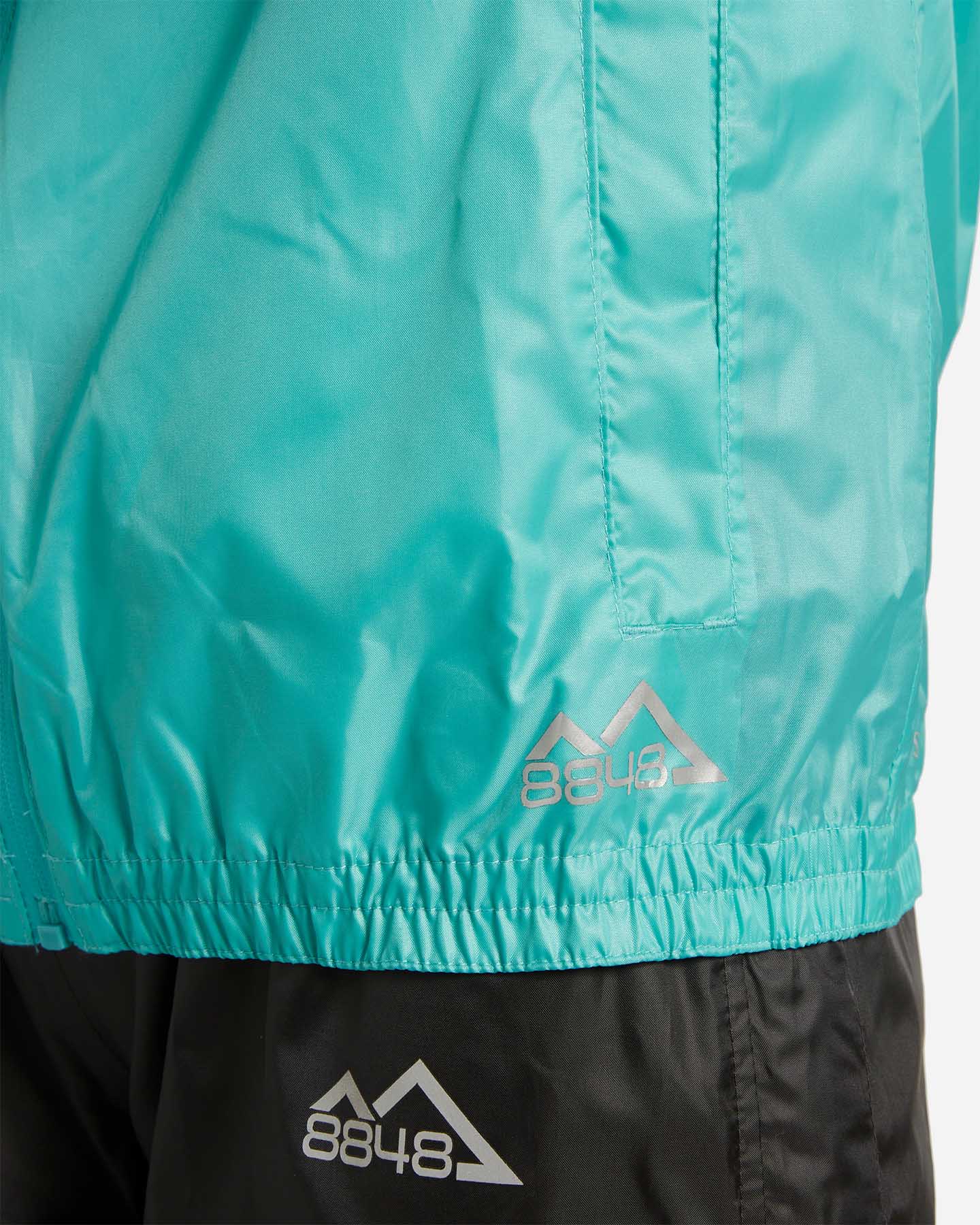 Giacca antipioggia 8848 RAIN PACKABLE W - Azzurro - 4 | Cisalfa Sport