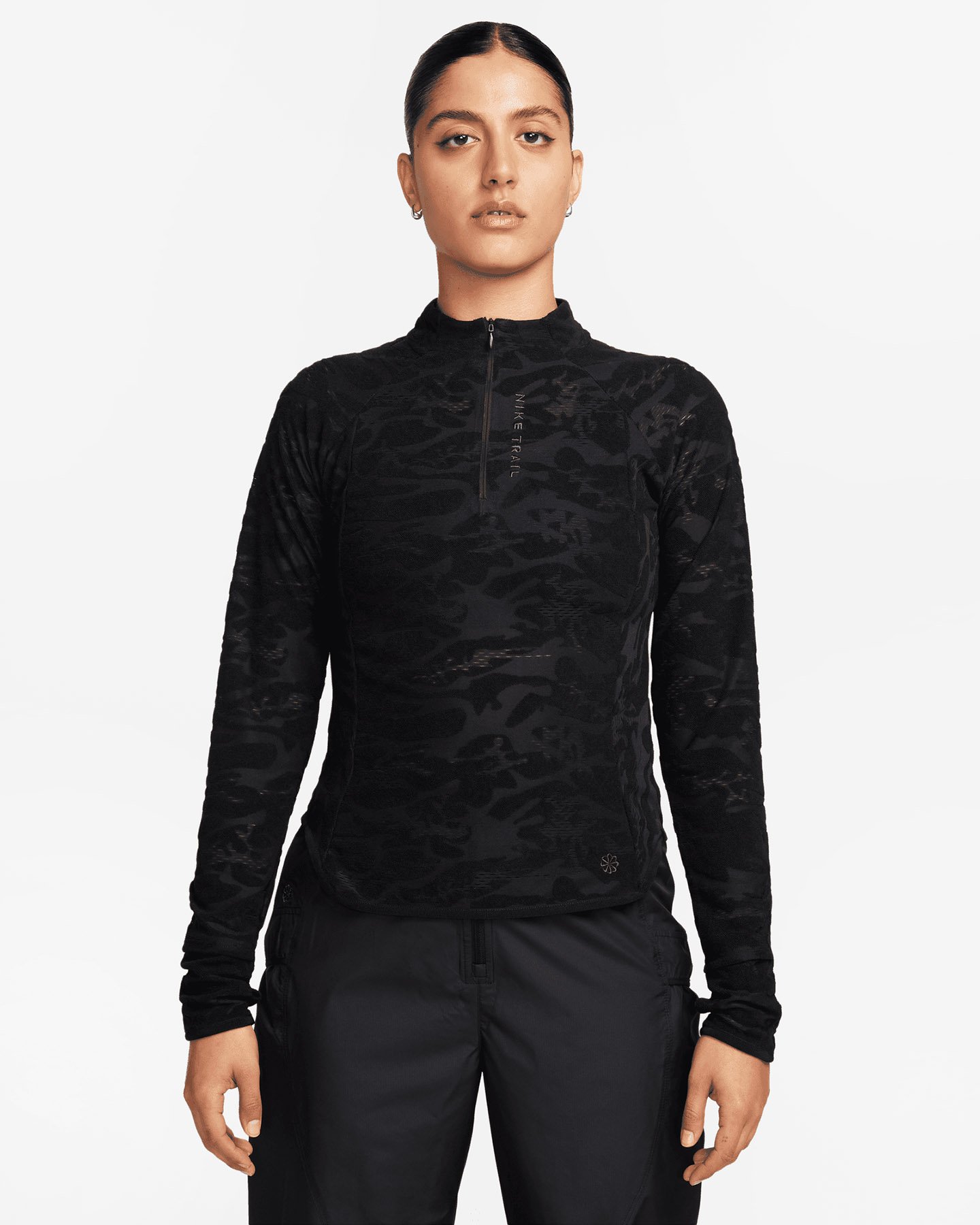 Maglia running NIKE TRAIL DRI FIT MIDLAYER W - 0 | Cisalfa Sport