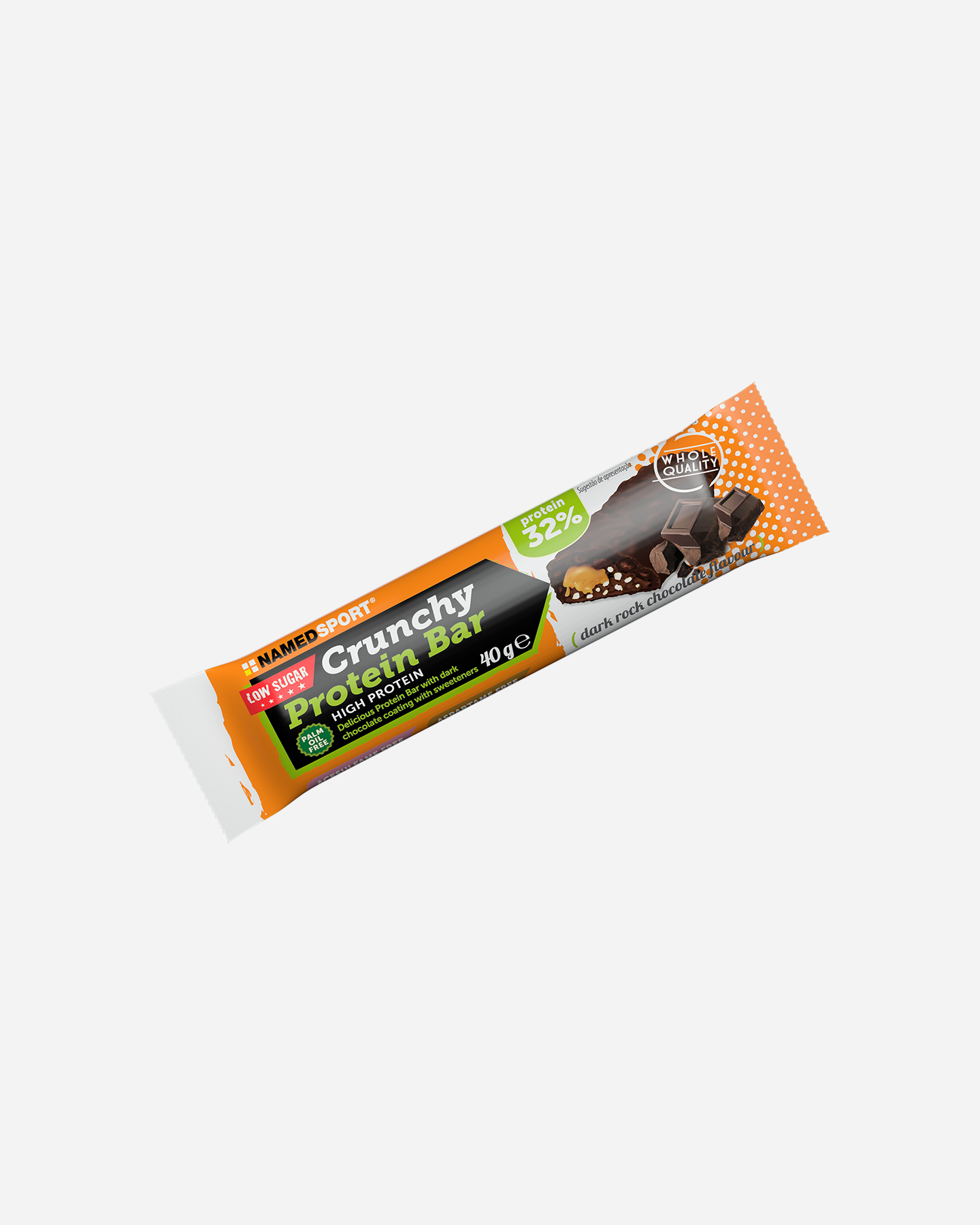 Energetico NAMED SPORT CRUNCHY PROTEINBAR DARK ROCK CHOCOLATE - Color mix - 0 | Cisalfa Sport