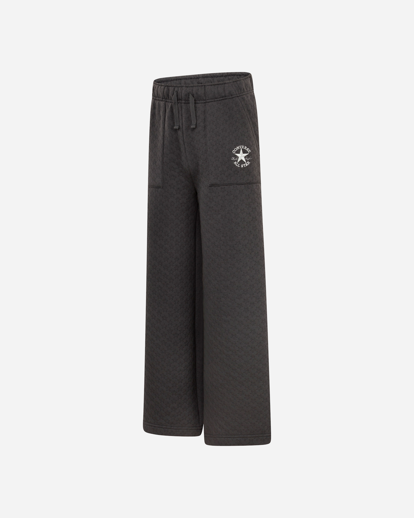 Pantalone CONVERSE WIDE MATERASSE' JR - Antracite - 1 | Cisalfa Sport