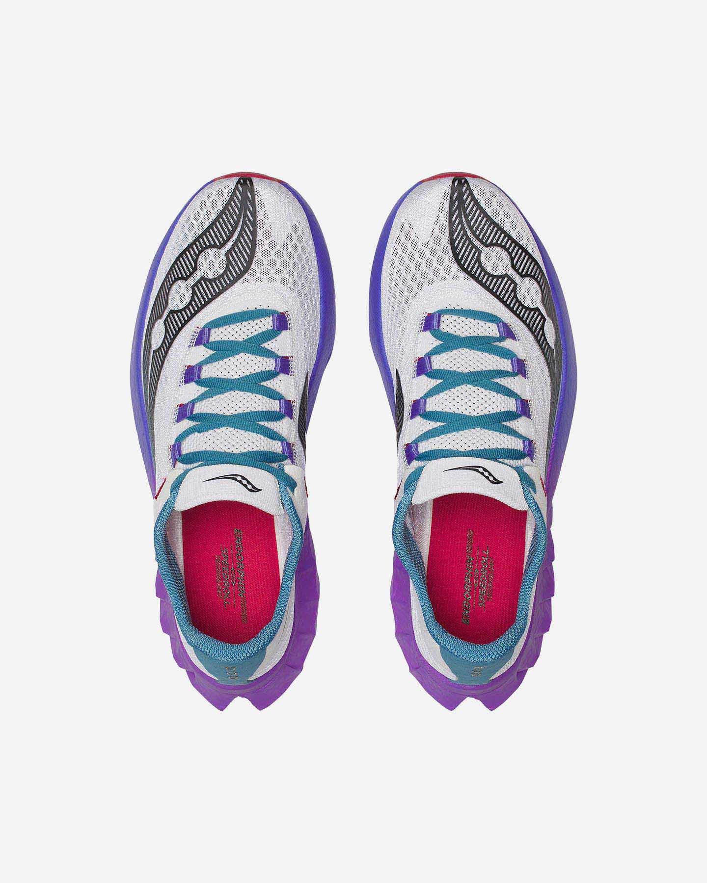 Scarpe running SAUCONY ENDORPHIN PRO 4 M - Bianco - 3 | Cisalfa Sport