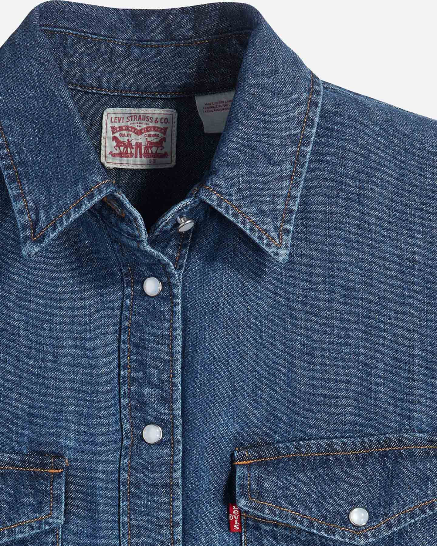 Camicia LEVI'S DENIM W - Denim - 2 | Cisalfa Sport