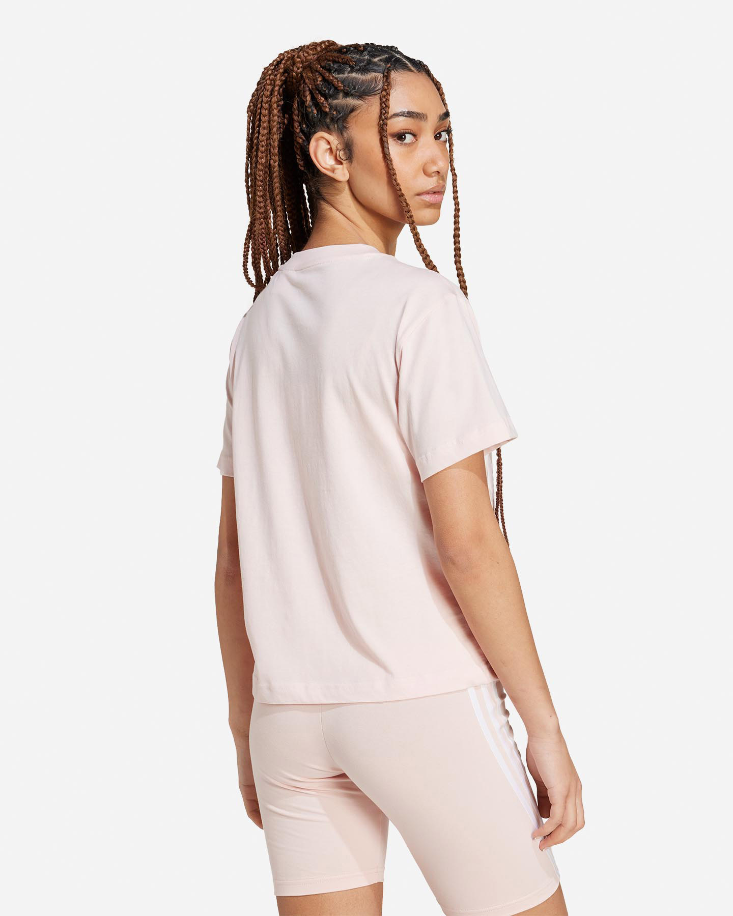 T-shirt ADIDAS SZN SMALL LOGO W - Rosa - 2 | Cisalfa Sport