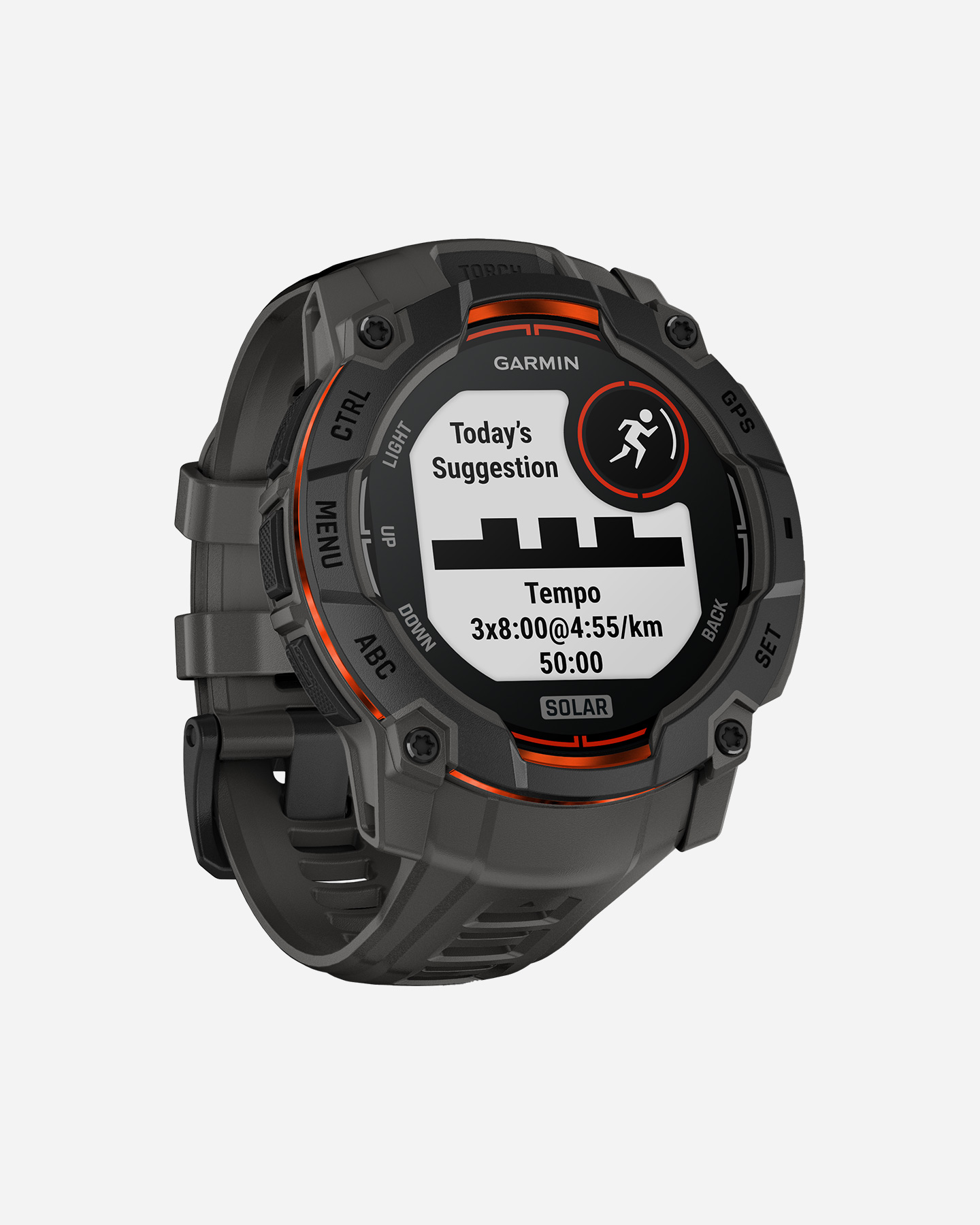Orologio multifunzione GARMIN INSTINCT 3 50MM SOLAR - Nero - 1 | Cisalfa Sport