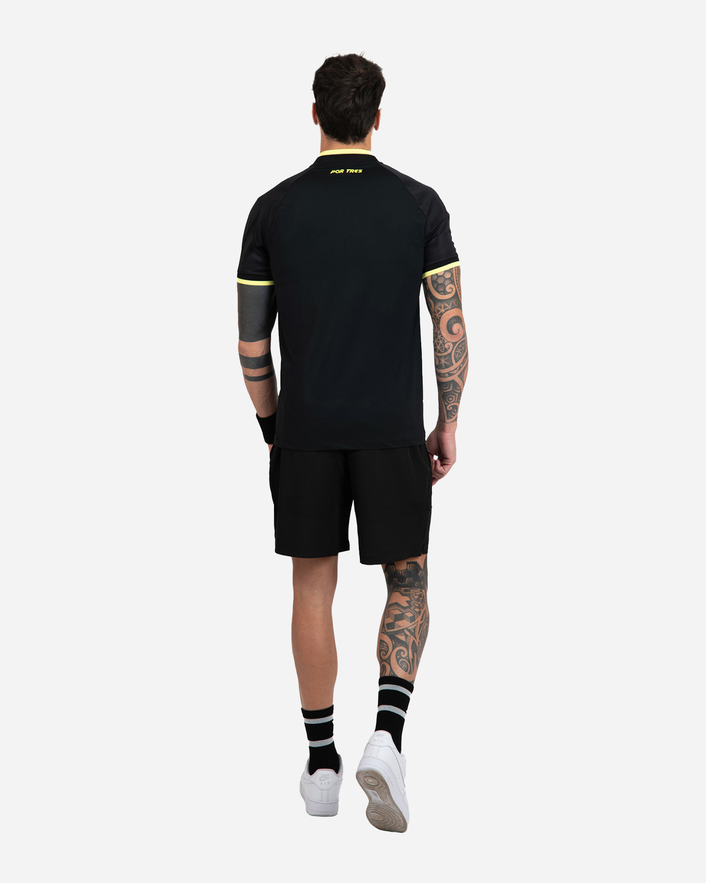 Polo tennis X3 POR TRES MANCHESTER M - Nero - 3 | Cisalfa Sport