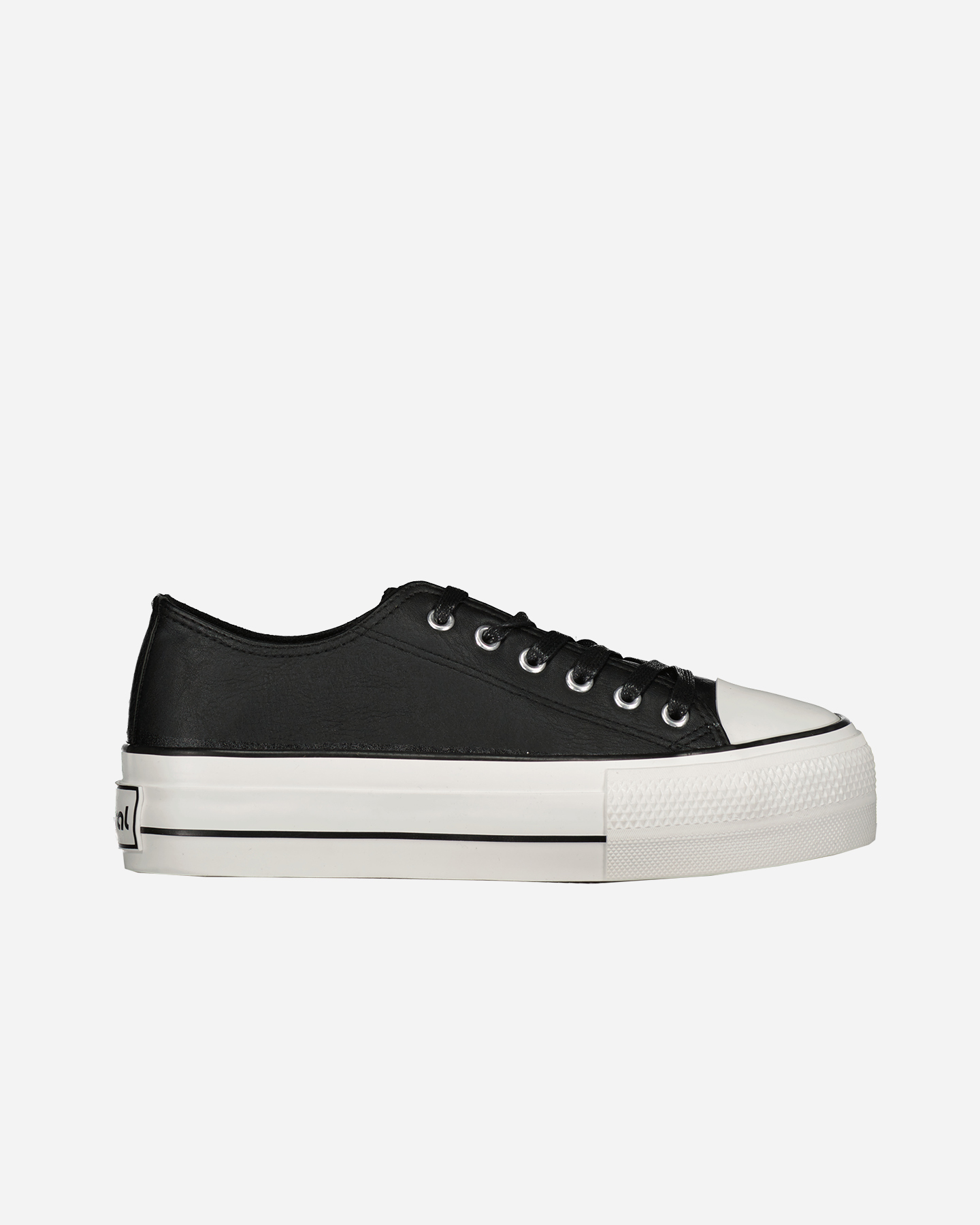 Scarpe sneakers MISTRAL STRIPES PLAT MID 2.0 W - Nero - 0 | Cisalfa Sport