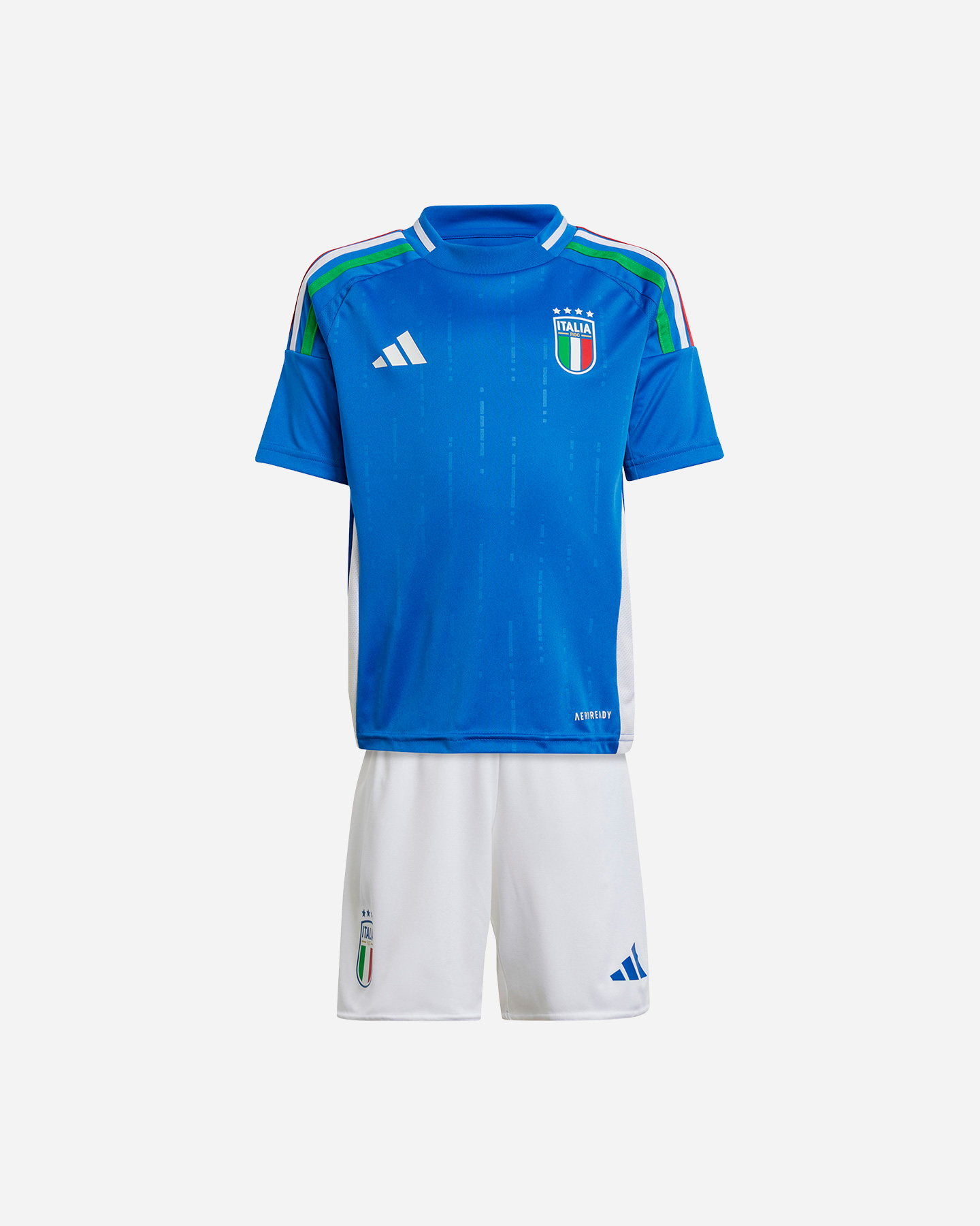 Abbigliamento calcio ufficiale ADIDAS ITALIA FIGC HOME JR - Blu - 0 | Cisalfa Sport