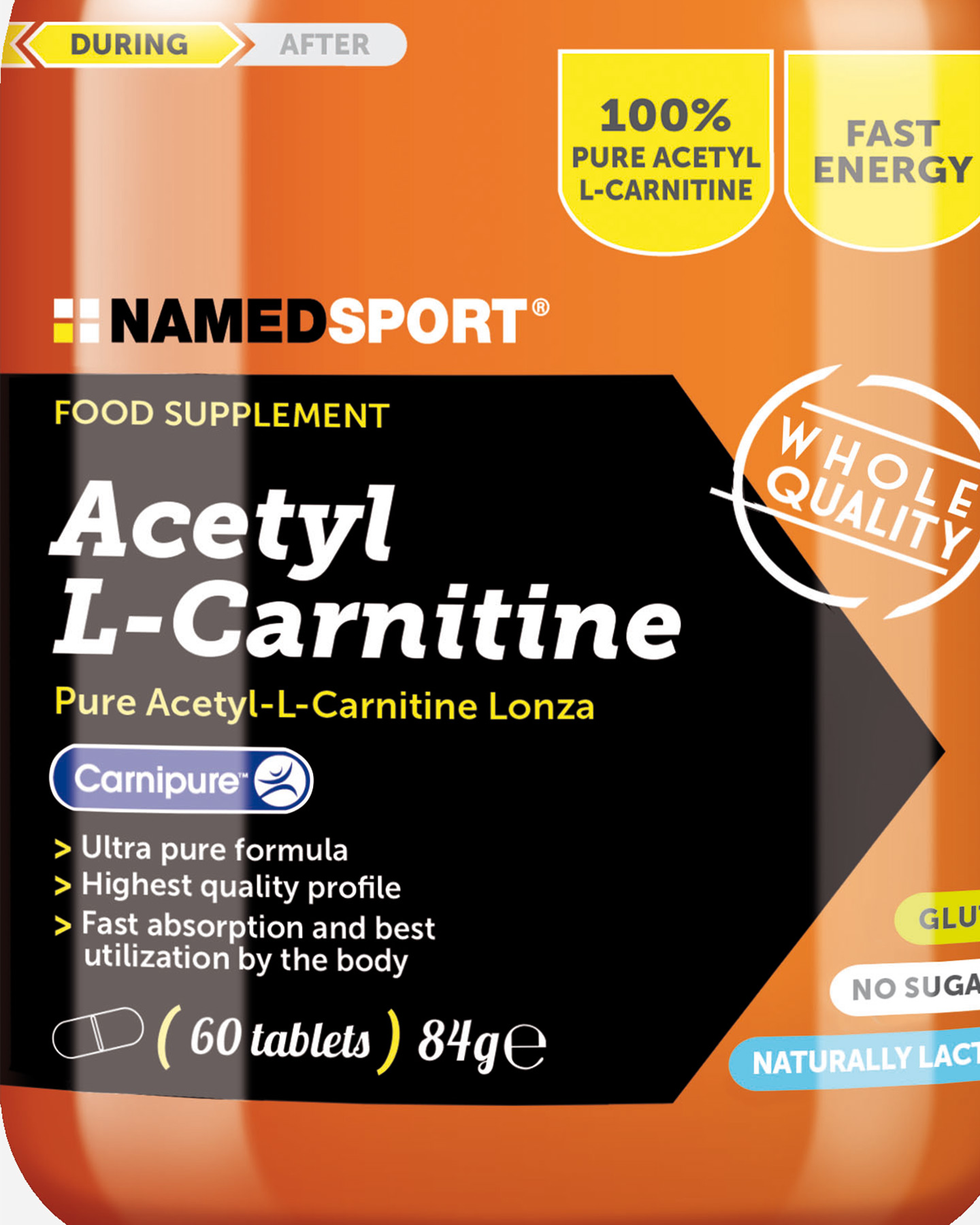 Energetico NAMED SPORT ACETIL 60 CPR - 1 | Cisalfa Sport