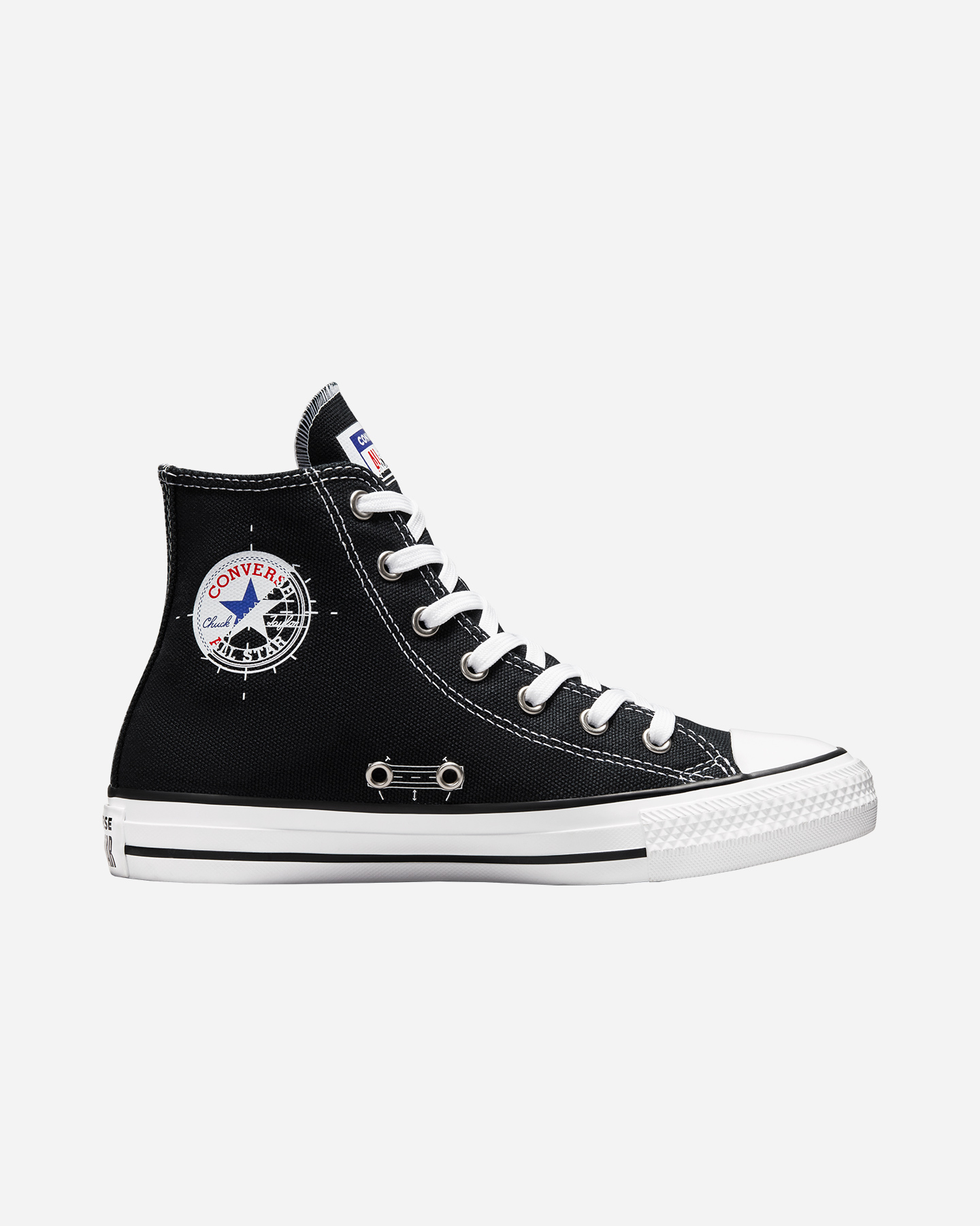 Scarpe sneakers CONVERSE CHUCK TAYLOR ALL STAR HIGH GS OPTICAL JR - 6 | Cisalfa Sport