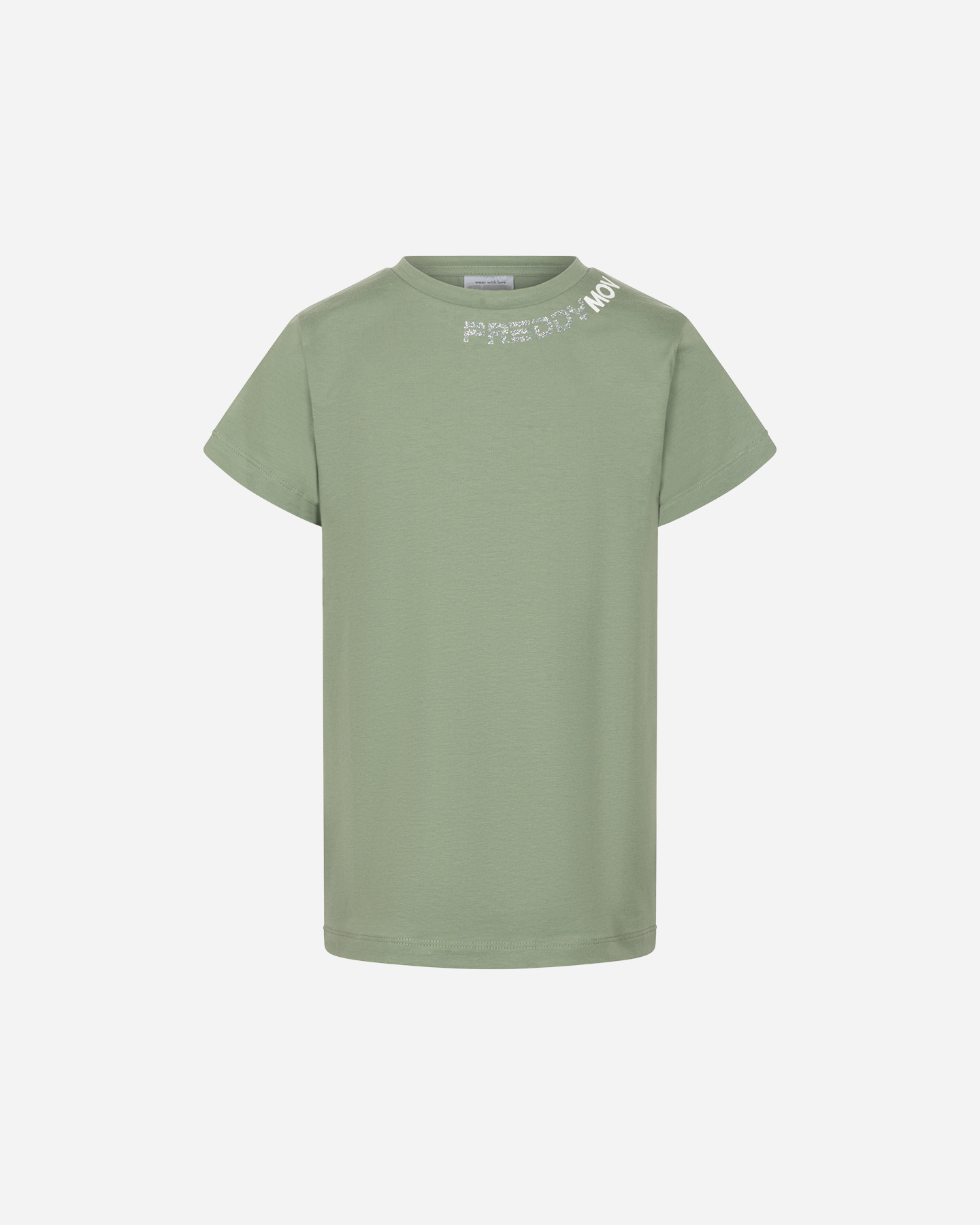 T-shirt FREDDY LOGO GLITTER JR - Verde - 0 | Cisalfa Sport