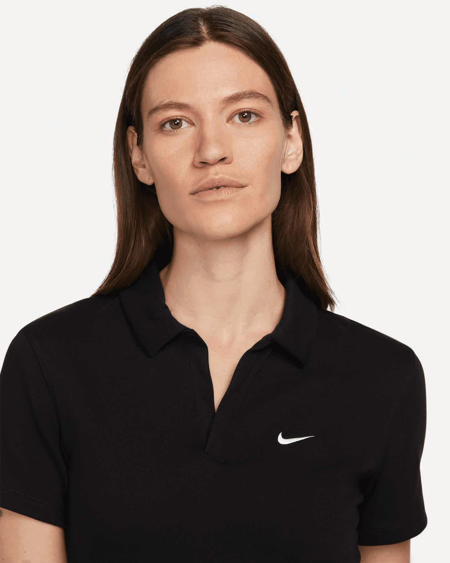 T-shirt NIKE CROP ESSENTIALS W - Nero - 2 | Cisalfa Sport
