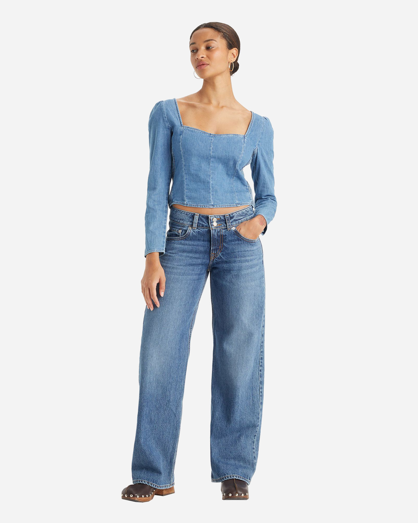 Jeans LEVI'S SUPERLOW L32 LOOSE W - Denim - 1 | Cisalfa Sport