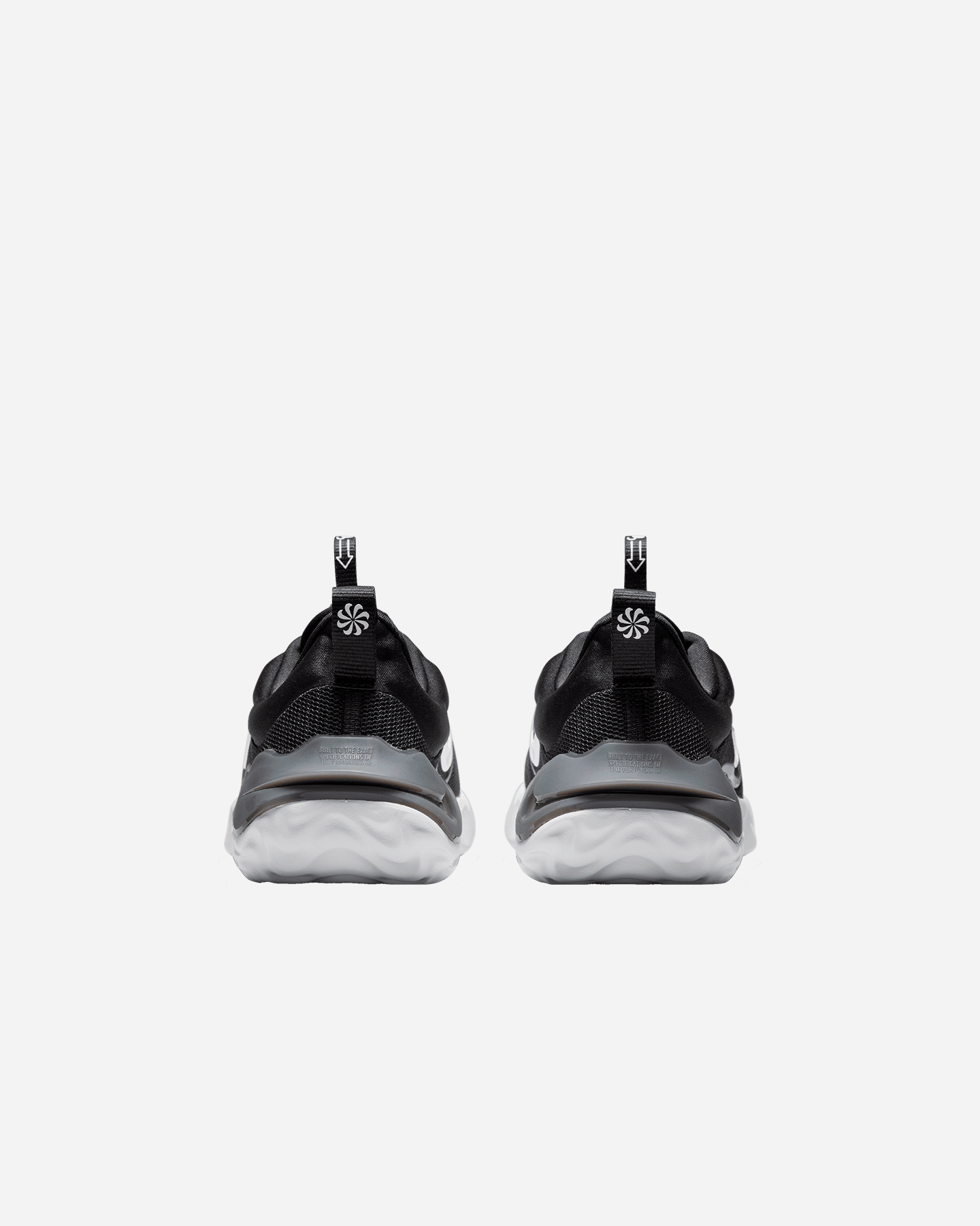 Scarpe sneakers NIKE RUN FLOW GS JR - Nero - 4 | Cisalfa Sport