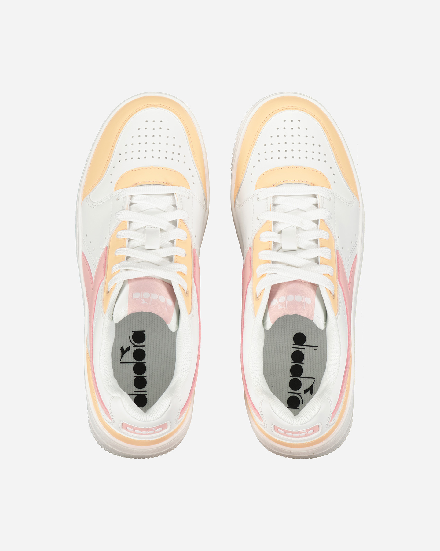 Scarpe sneakers DIADORA JUMPER W - Bianco - 3 | Cisalfa Sport
