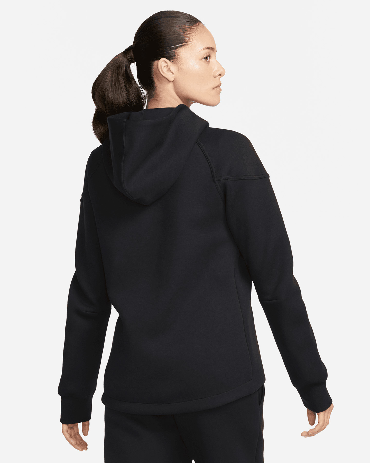 Felpa NIKE TECH FLEECE W - Nero - 1 | Cisalfa Sport