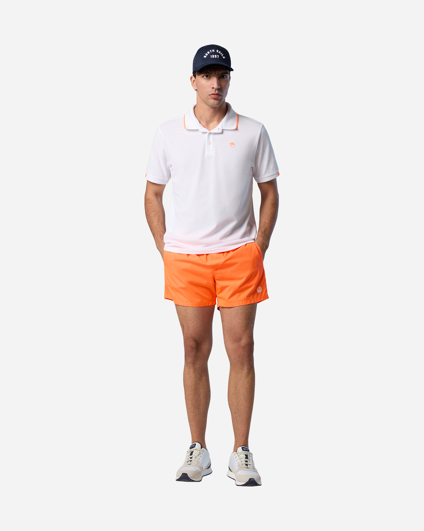 Polo NORTH SAILS PIQUET REGULAR M - Bianco - 3 | Cisalfa Sport