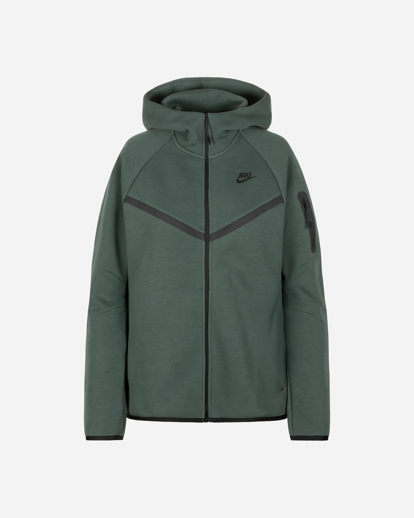 Felpa NIKE TECH FLEECE W - Verde - 0 | Cisalfa Sport
