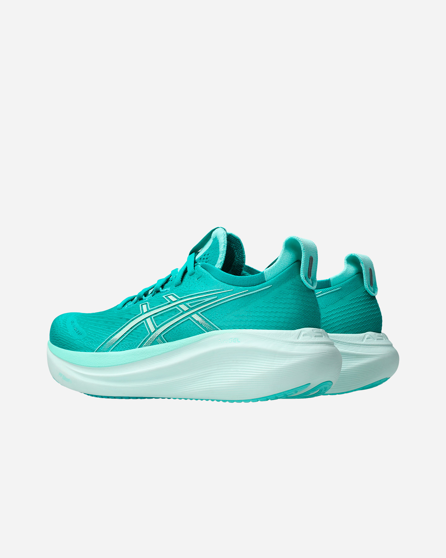Scarpe running ASICS GEL NIMBUS 27 W - Verde - 2 | Cisalfa Sport