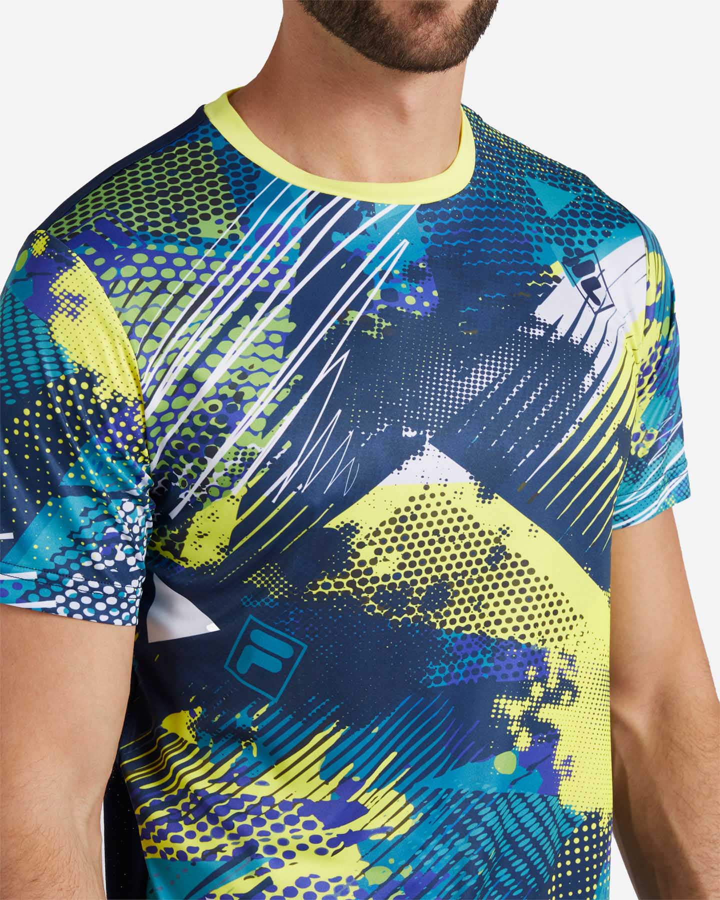 T-shirt tennis FILA PADEL MATCH M - 4 | Cisalfa Sport