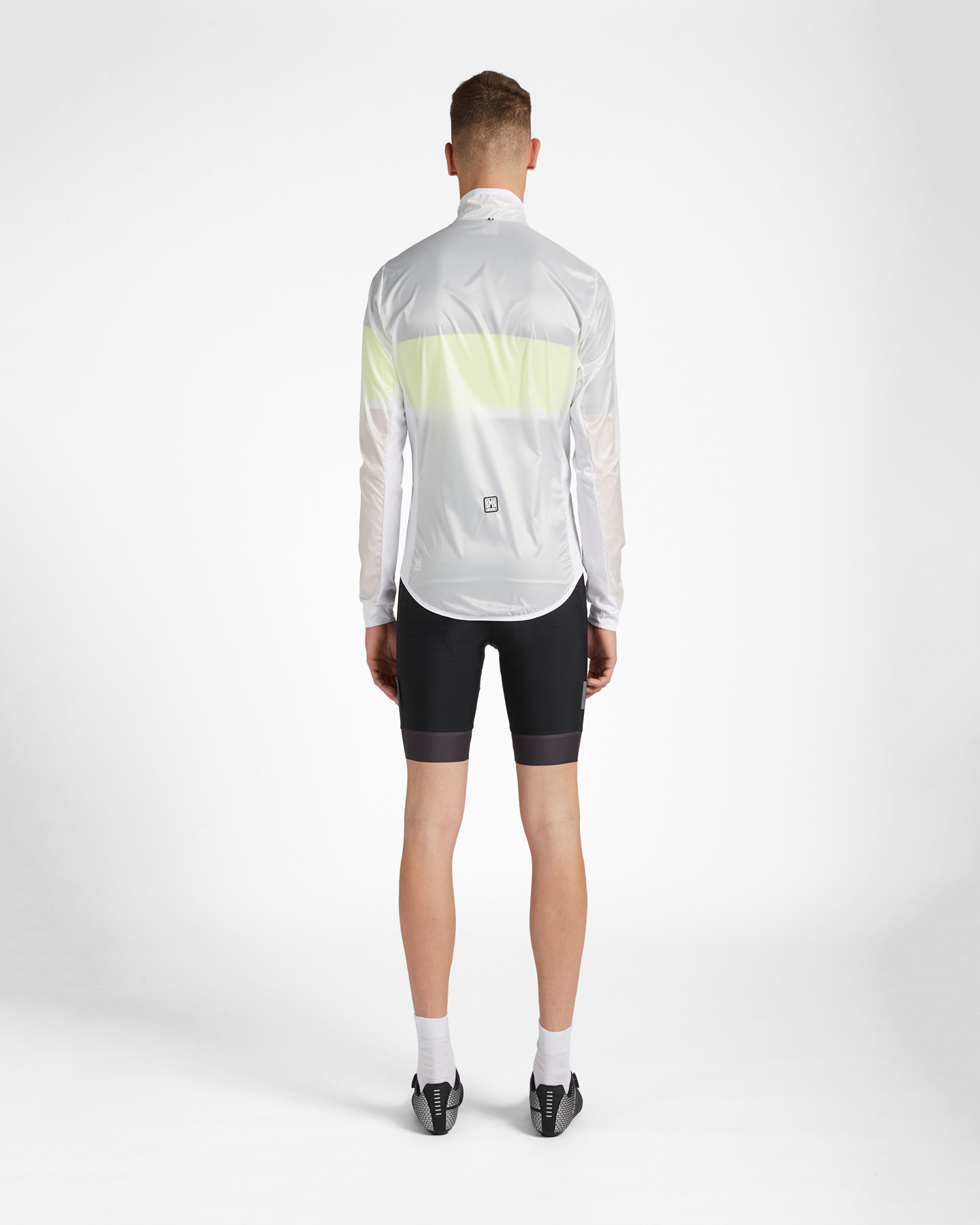 Giacca ciclismo SANTINI ANTI VENTO  - Bianco - 2 | Cisalfa Sport