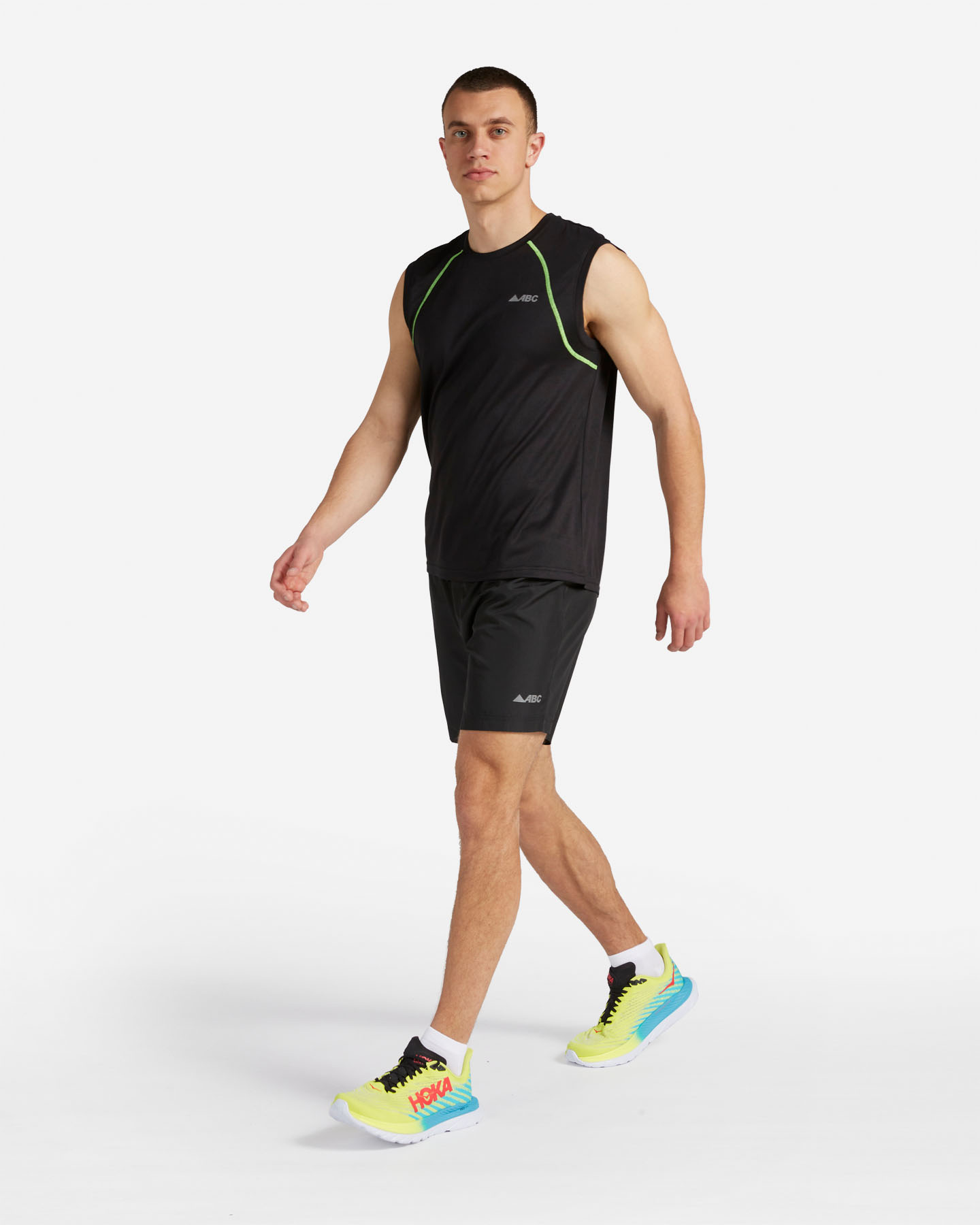 Canotta running ABC TEMPO M - Nero - 3 | Cisalfa Sport