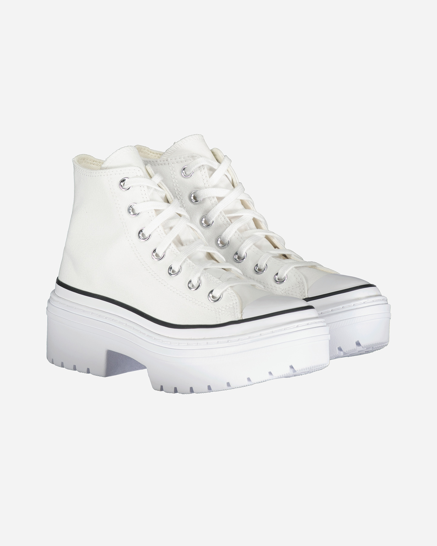 Scarpe sneakers CONVERSE CHUCK TAYLOR ALL STAR LUGGED HEEL HIGH W - Bianco - 1 | Cisalfa Sport