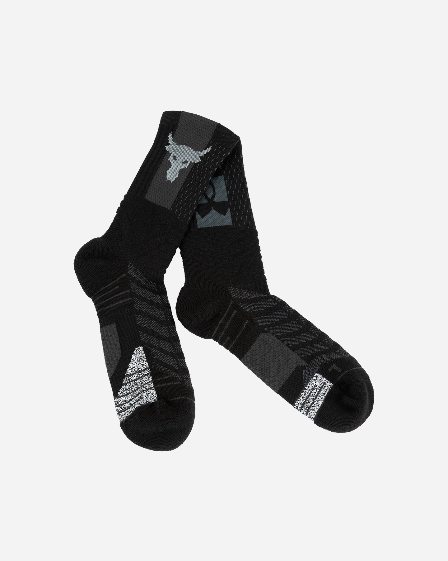 Calze UNDER ARMOUR PROJECT ROCK M - Nero - 0 | Cisalfa Sport
