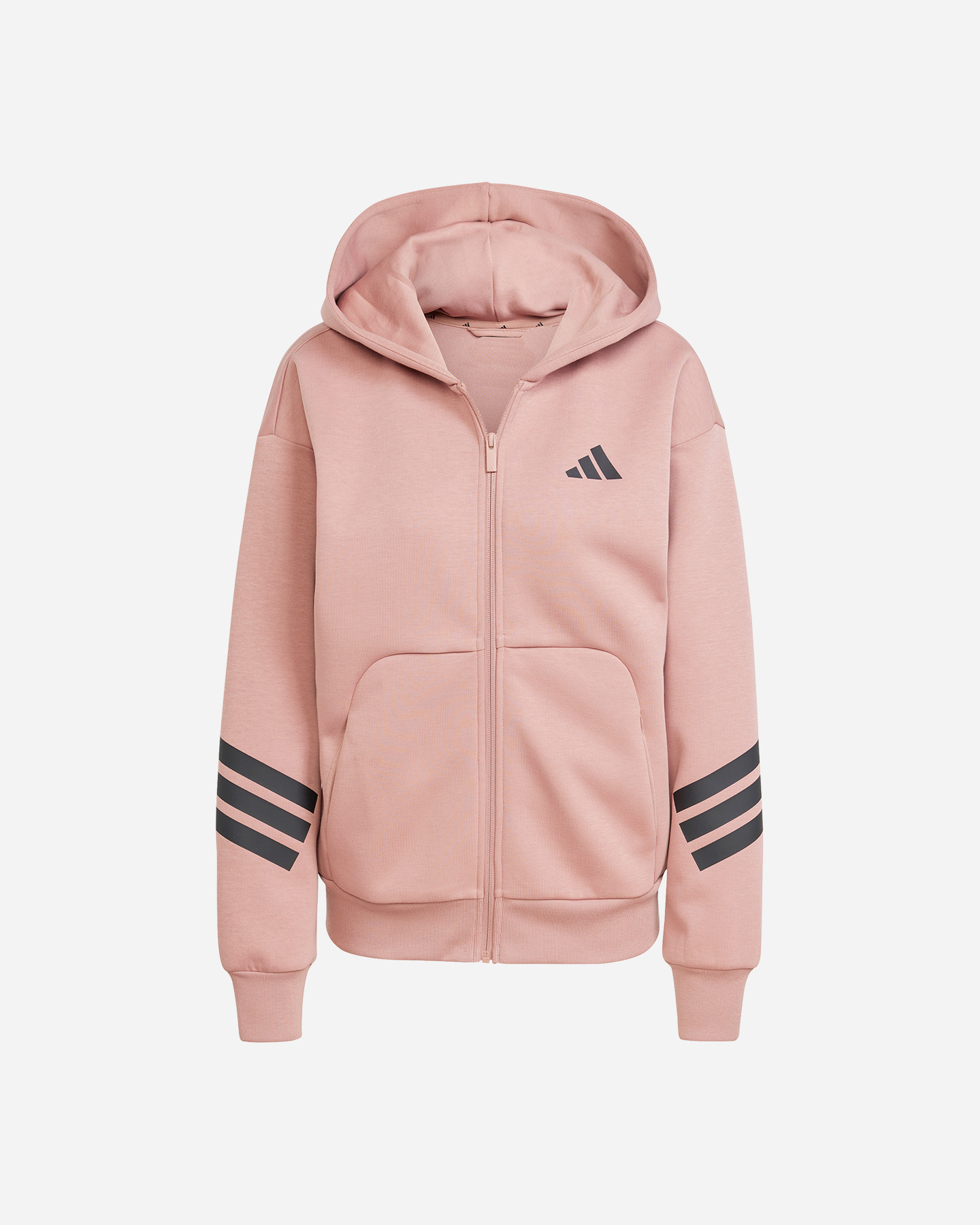 Felpa ADIDAS 3STRIPES W - Marrone - 0 | Cisalfa Sport
