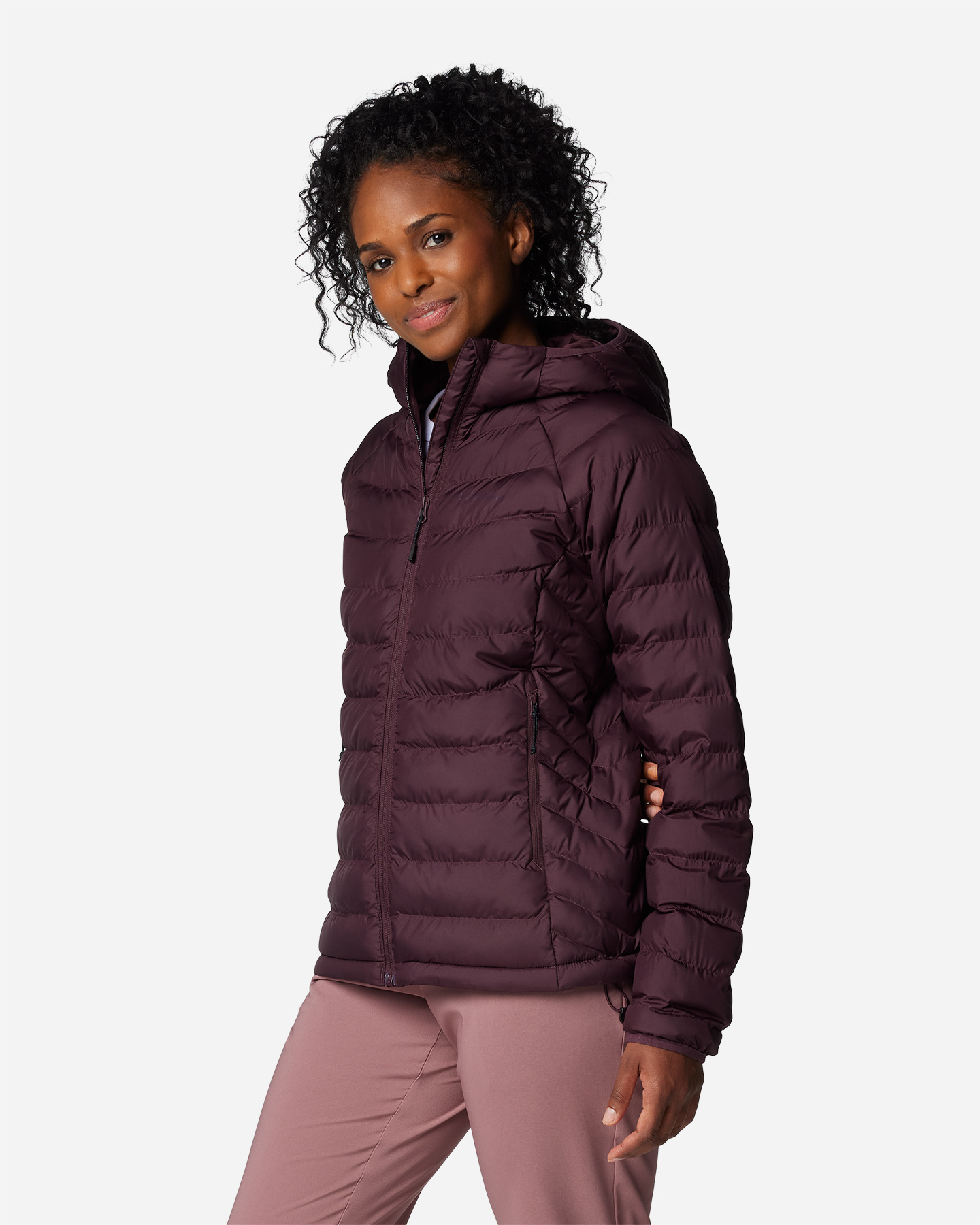 Giacca outdoor COLUMBIA POWDER LITE W - Viola - 1 | Cisalfa Sport