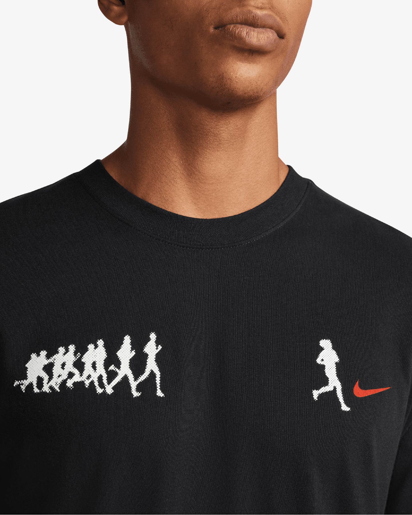 T-shirt running NIKE RUN ENERGY M - Nero - 2 | Cisalfa Sport