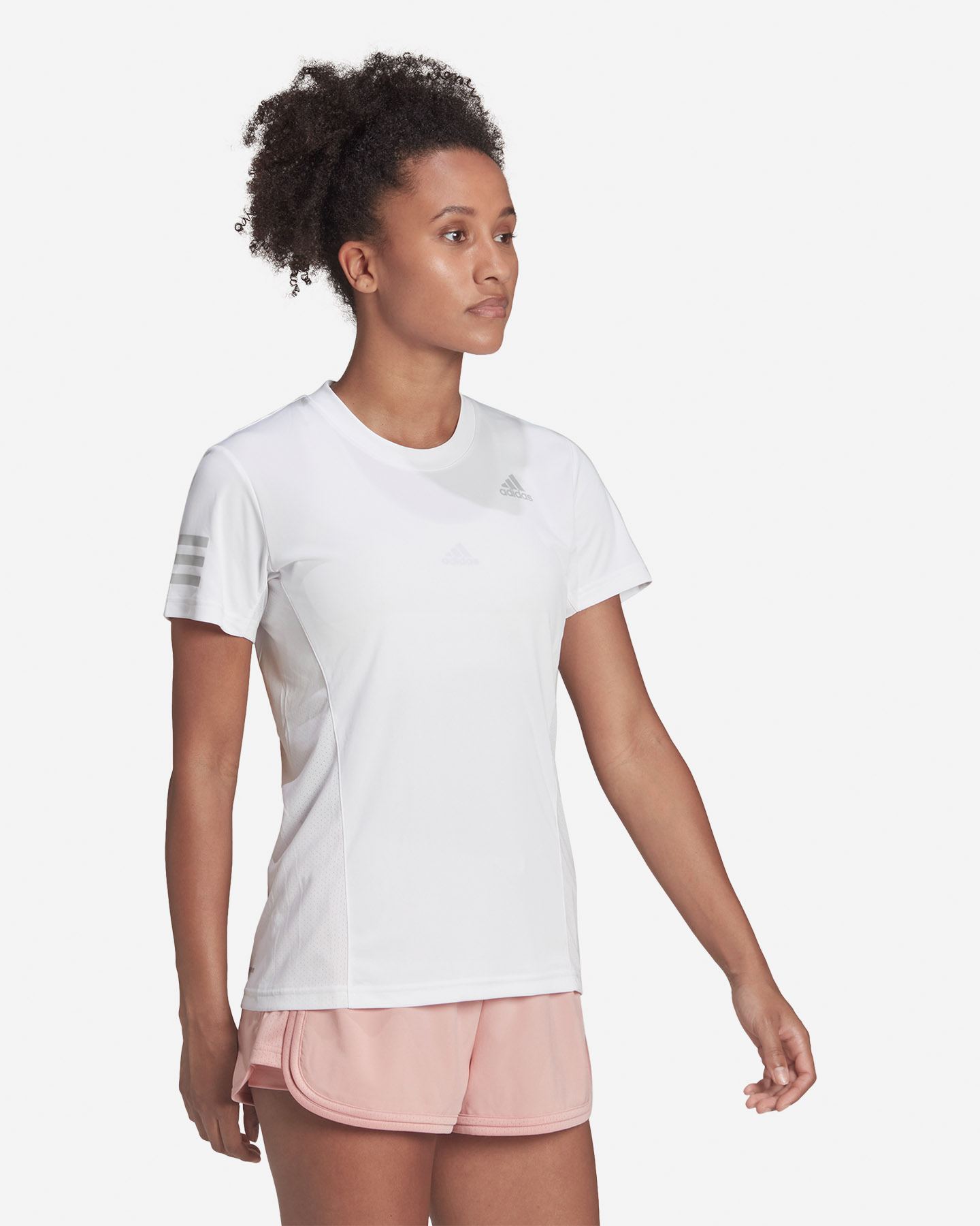 T-shirt tennis ADIDAS CLUB W - Bianco - 2 | Cisalfa Sport