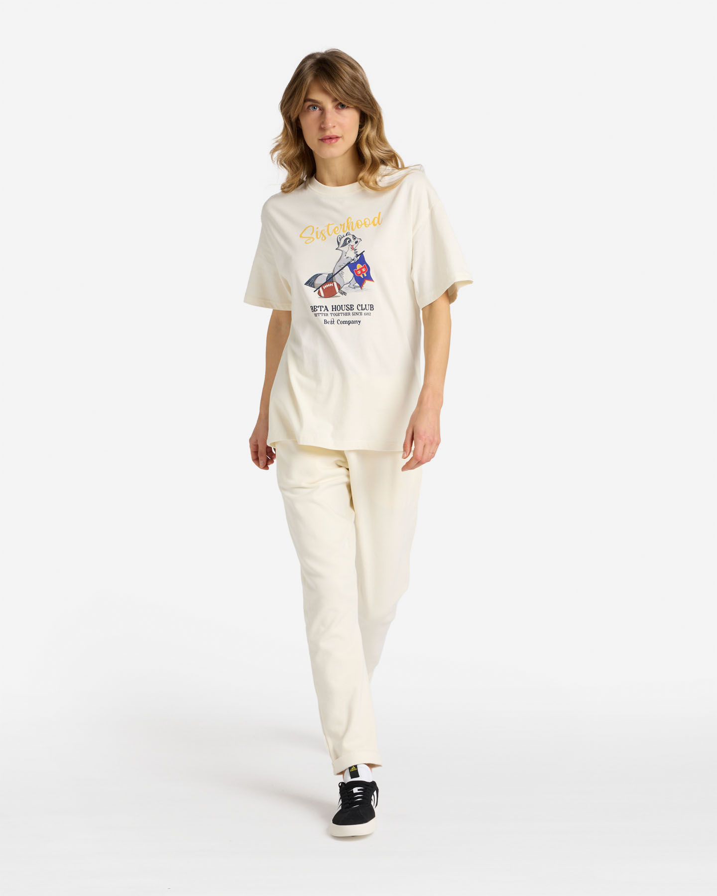 T-shirt BEST COMPANY SISTERHOOD W - Beige - 4 | Cisalfa Sport