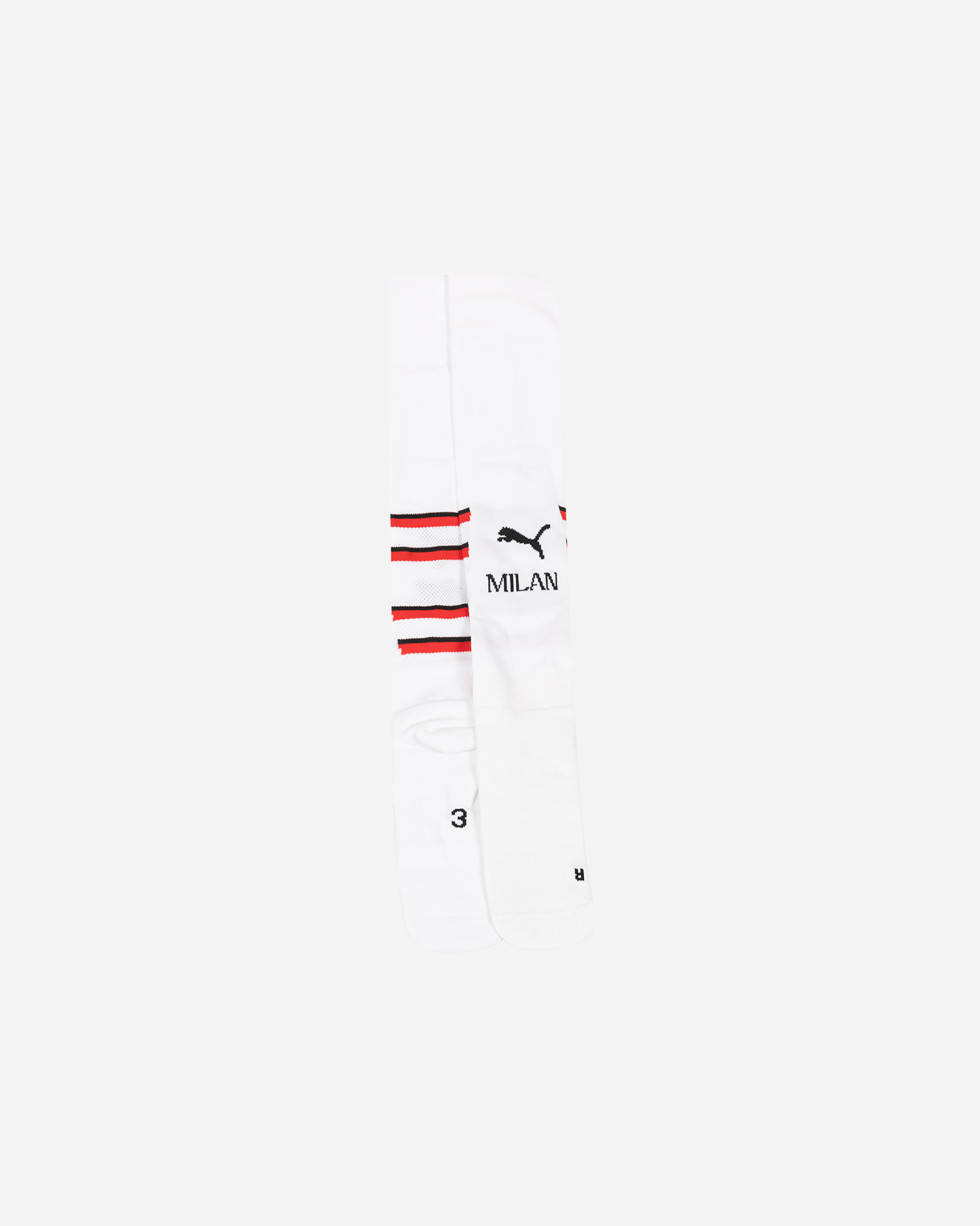 Calzettoni calcio ufficiali PUMA MILAN AWAY 24-25 M - Bianco - 0 | Cisalfa Sport
