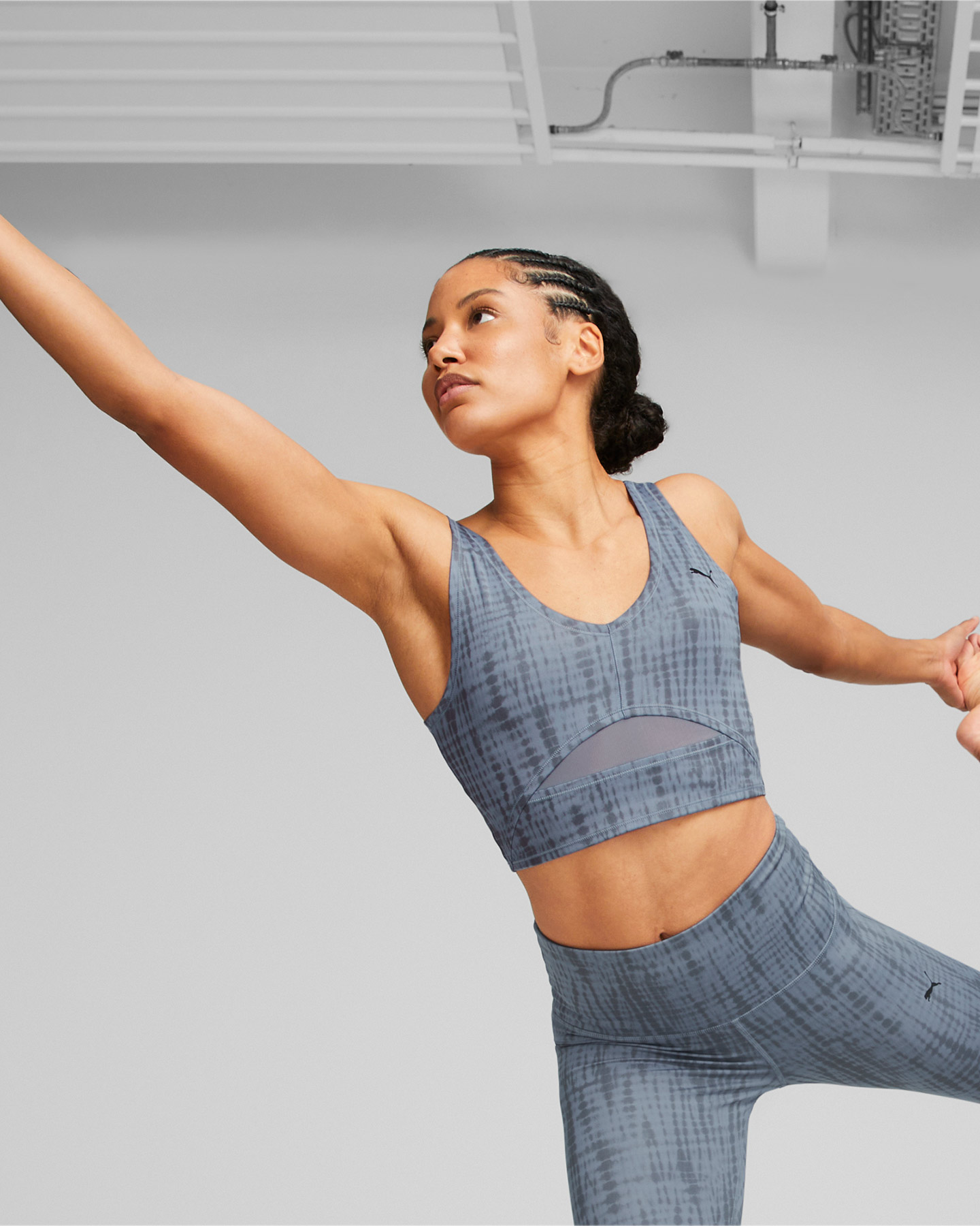 Leggings PUMA YOGA W - Lilla - 2 | Cisalfa Sport