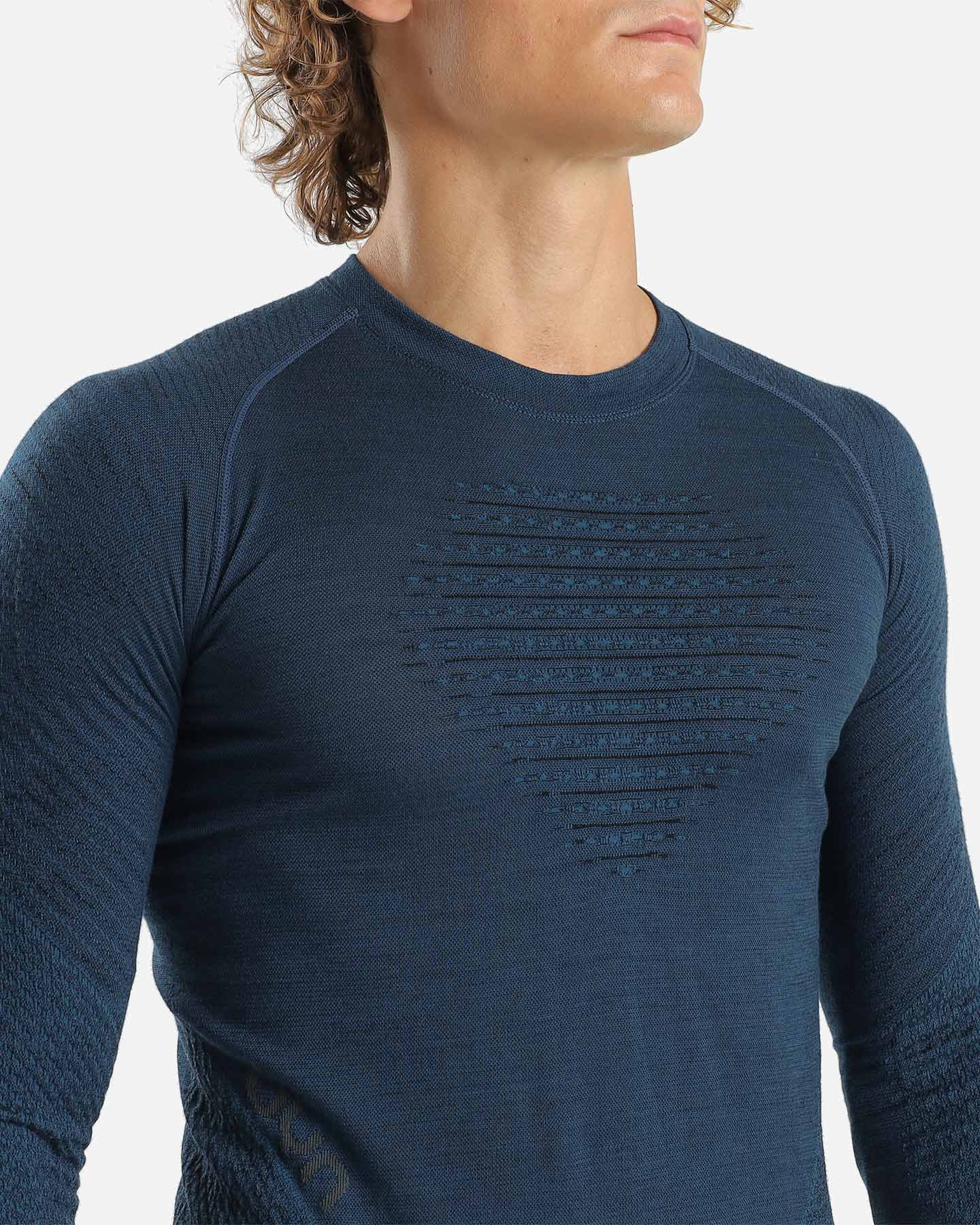 Maglia intimo tecnico UYN FUSYON BIOTECH M - Blu - 4 | Cisalfa Sport