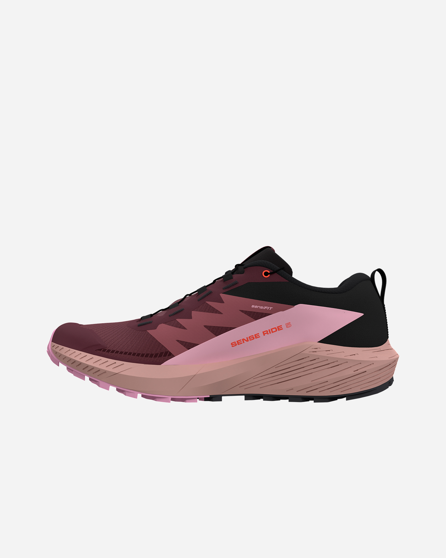 Scarpe trail SALOMON SENSE RIDE 5 GTX W - Viola - 5 | Cisalfa Sport