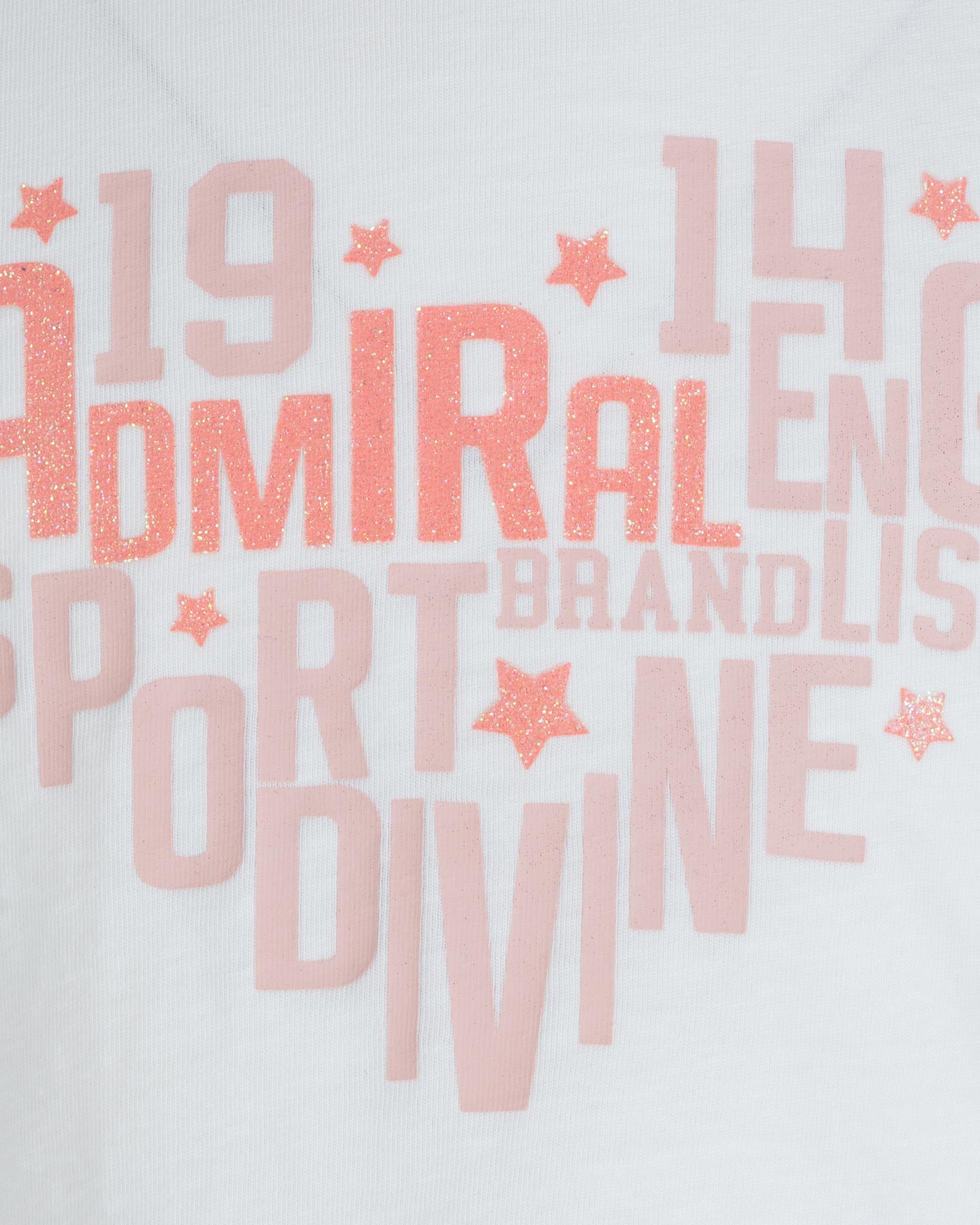 T-shirt ADMIRAL COLLEGE BTS JR - Bianco - 2 | Cisalfa Sport