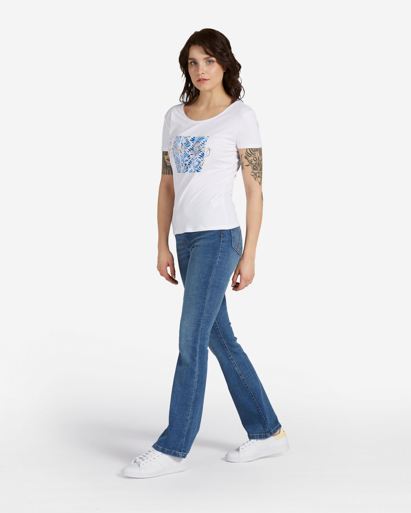 T-shirt DACK'S ESSENTIAL W - Bianco - 3 | Cisalfa Sport