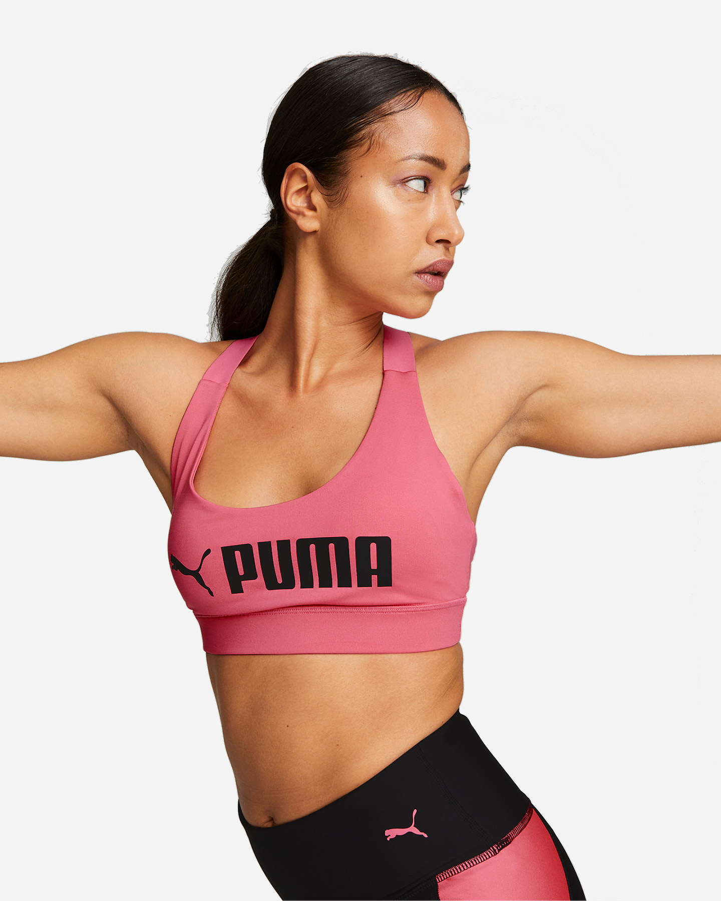 Bra training PUMA CROSSED ELASTIC BLOGO W - 2 | Cisalfa Sport